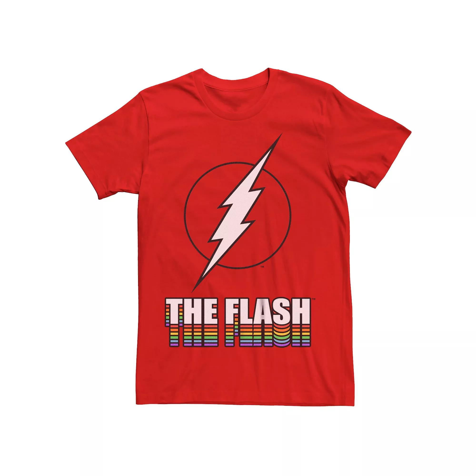 Men's DC Comics The Flash Drop Shadow Logo Graphic Tee,  Product Image