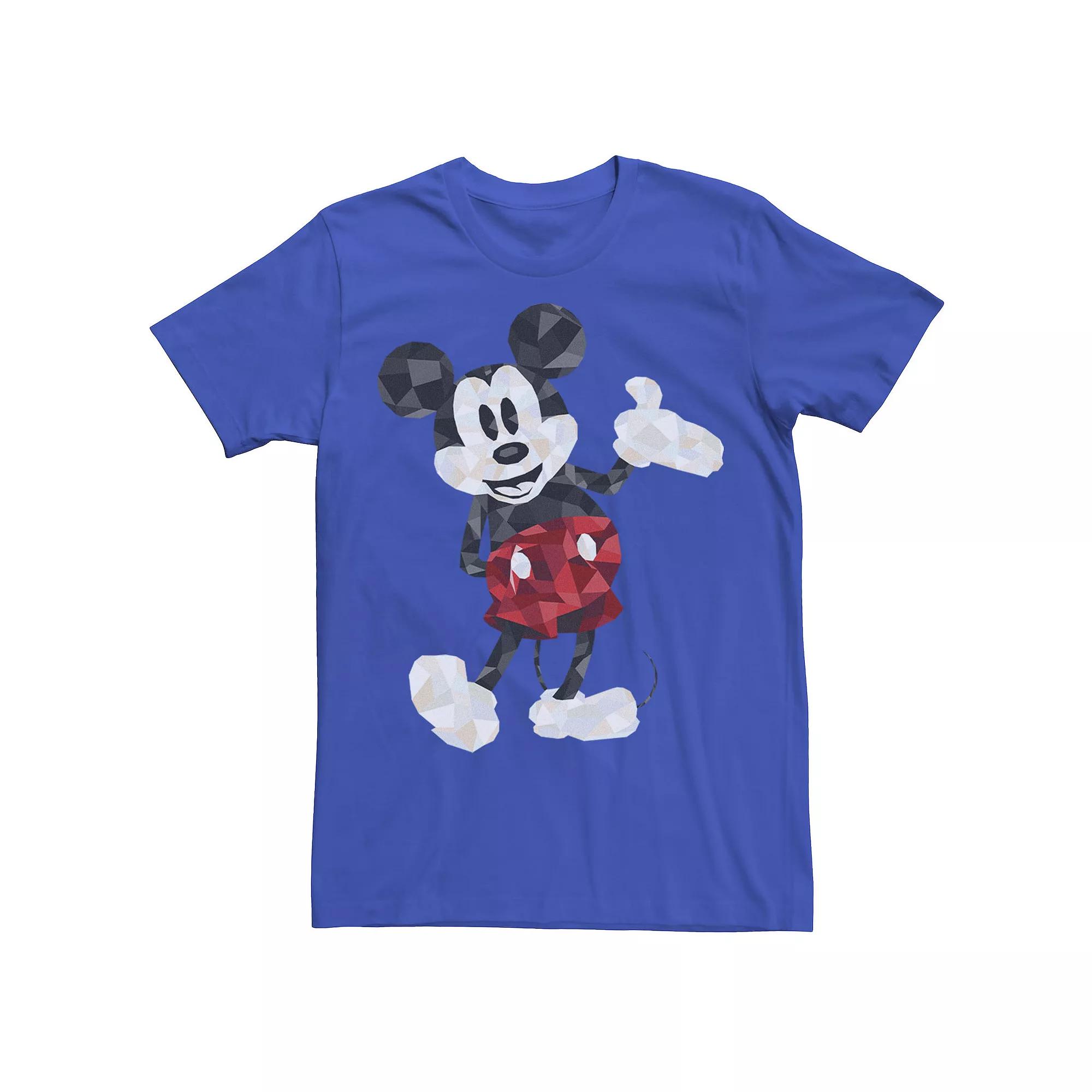 Disney's Mickey Mouse Men's Poly Mickey Portrait Tee,  Product Image