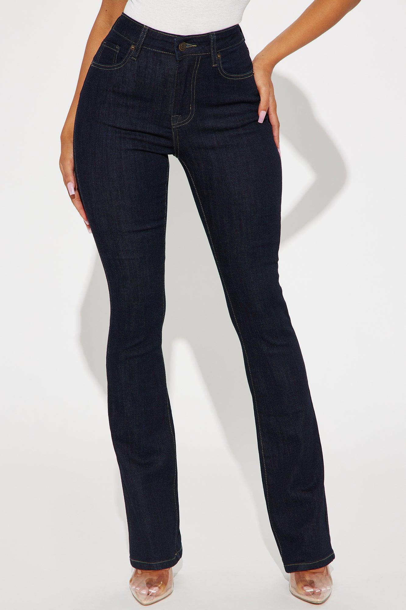 Amaya Sculpting Stretch Bootcut Jeans - Dark Wash Product Image