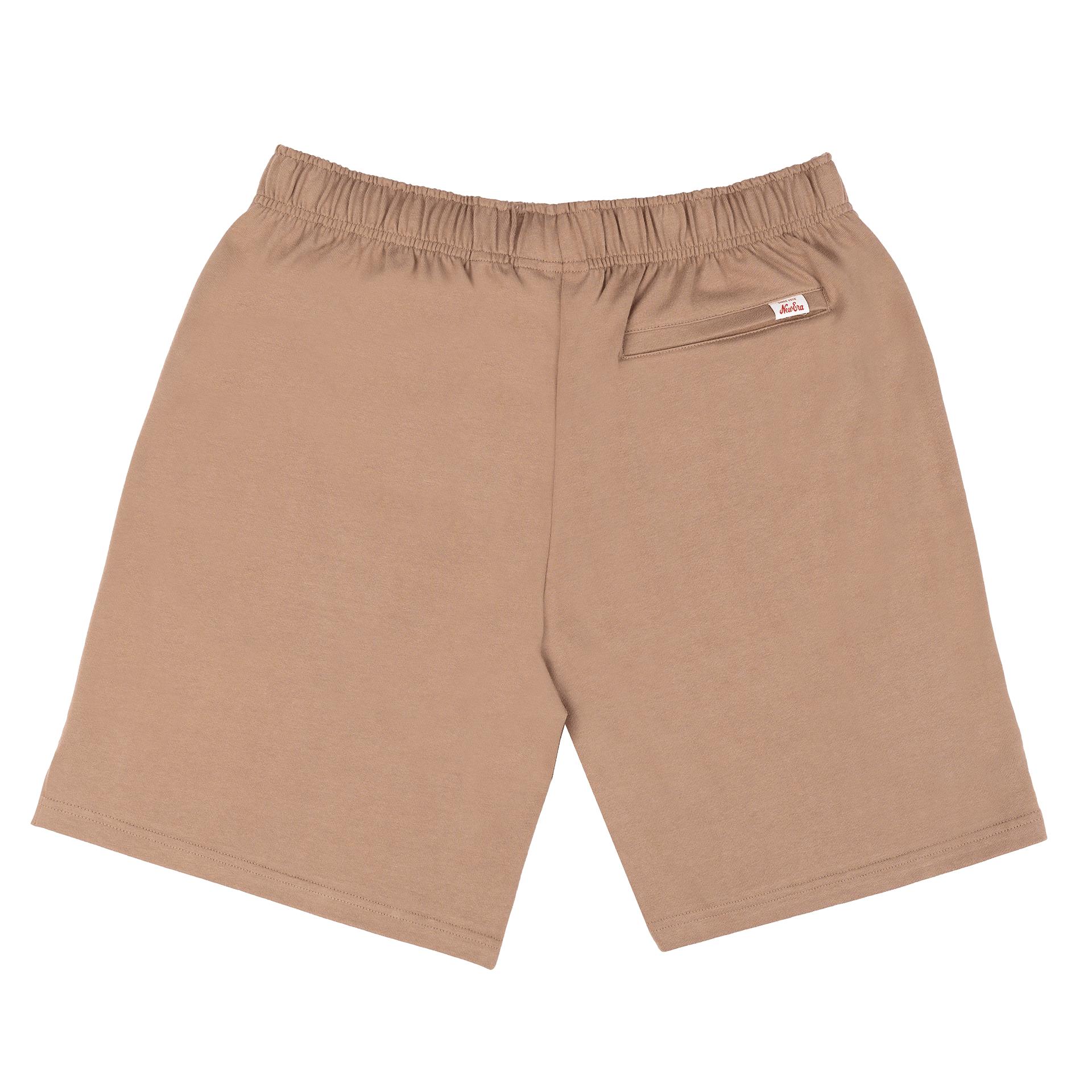 New Era Branded Alden Taupe Gray Sweatshorts Male Product Image