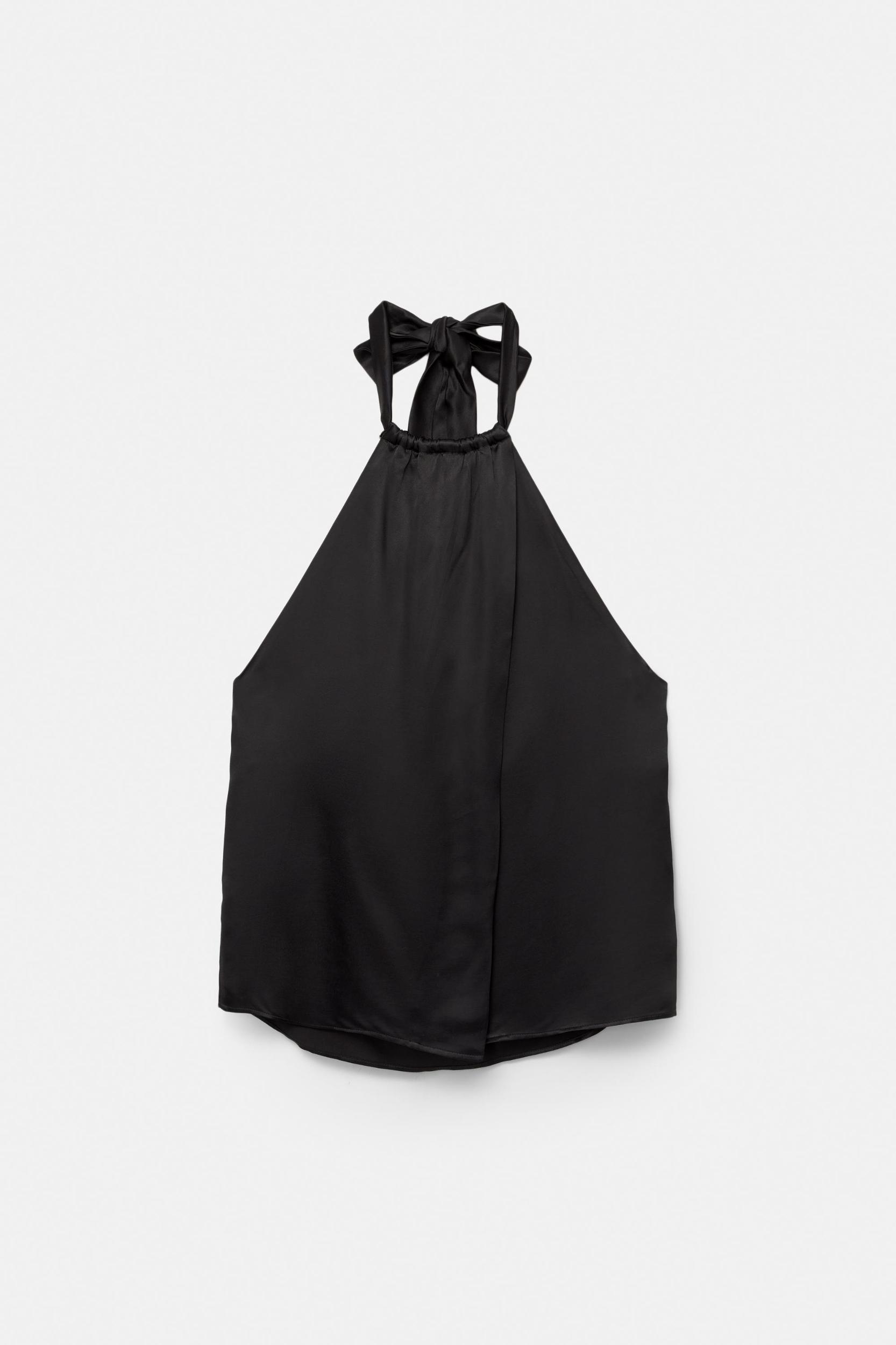 Satin halter top Product Image