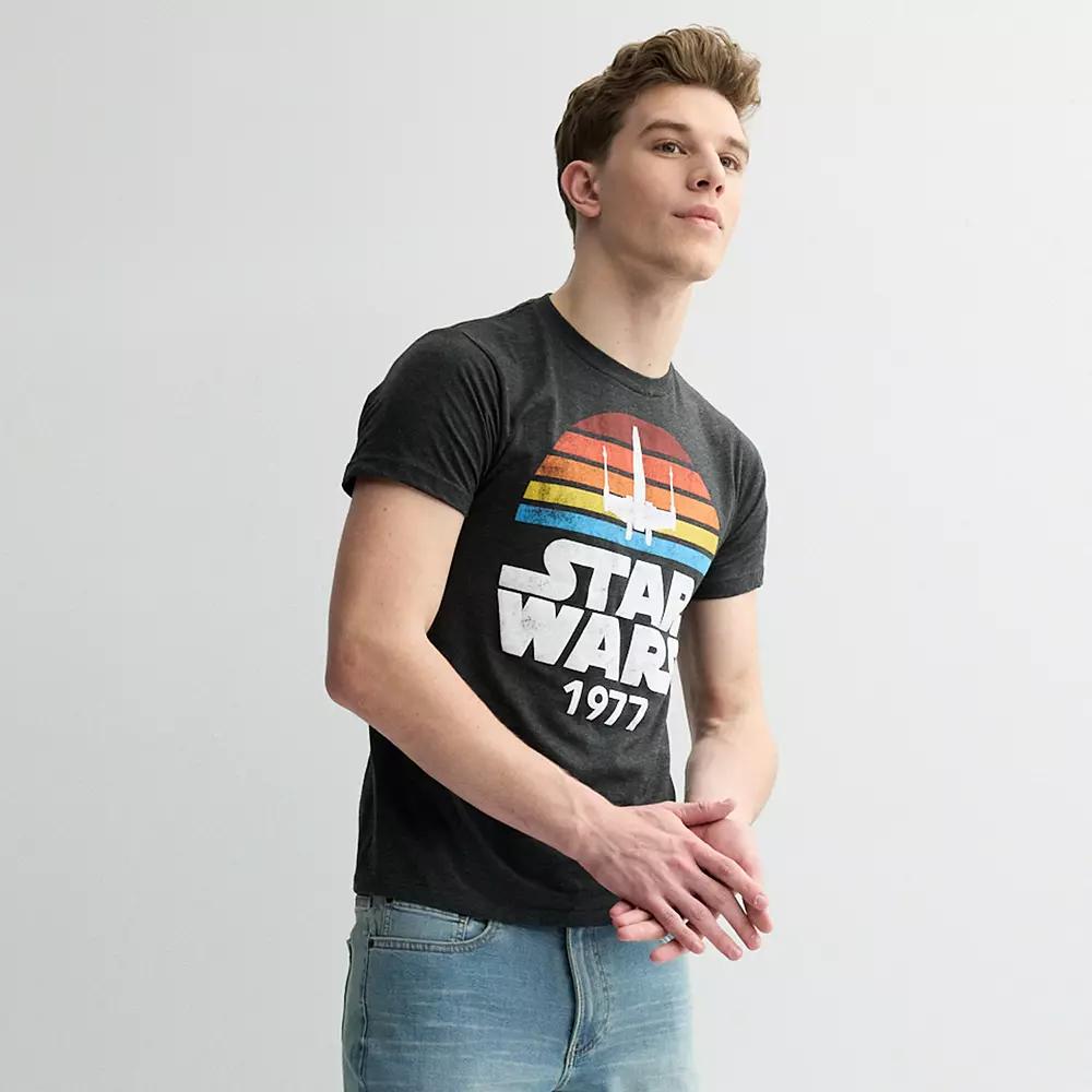 Men's Star Wars Vintage Logo Tee,  Product Image