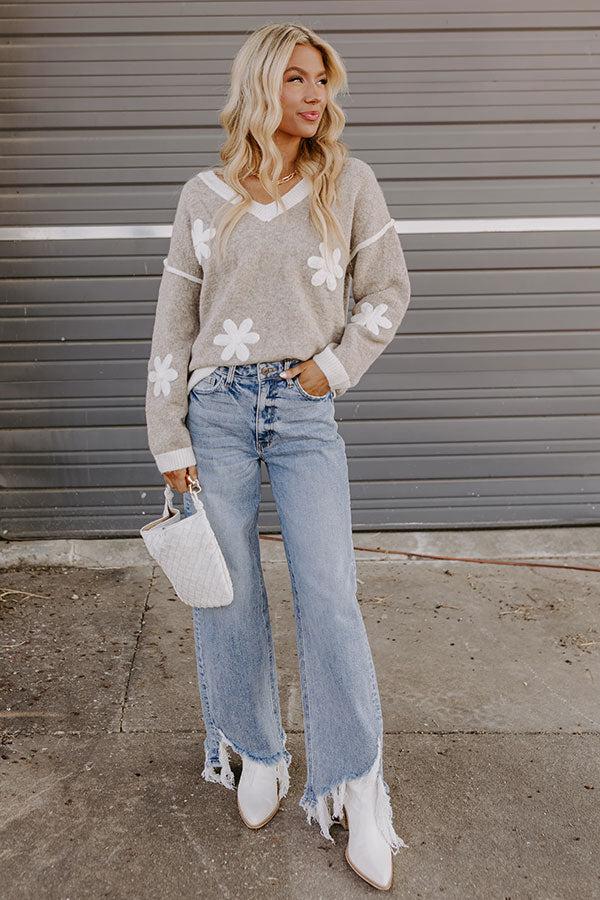 Skip To The Good Part Knit Sweater Product Image