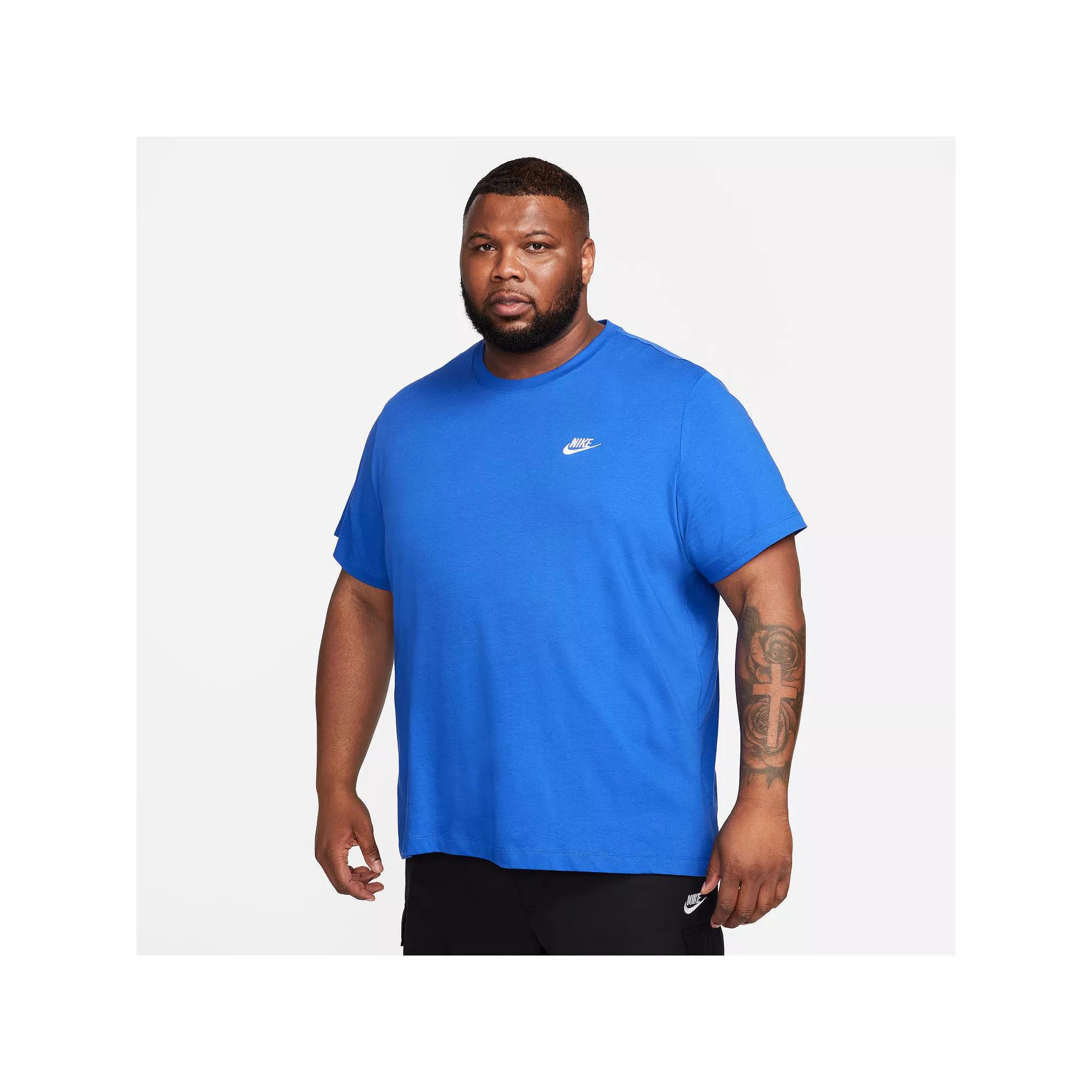 Big & Tall Nike Sportswear Club Tee, Men's,  Product Image