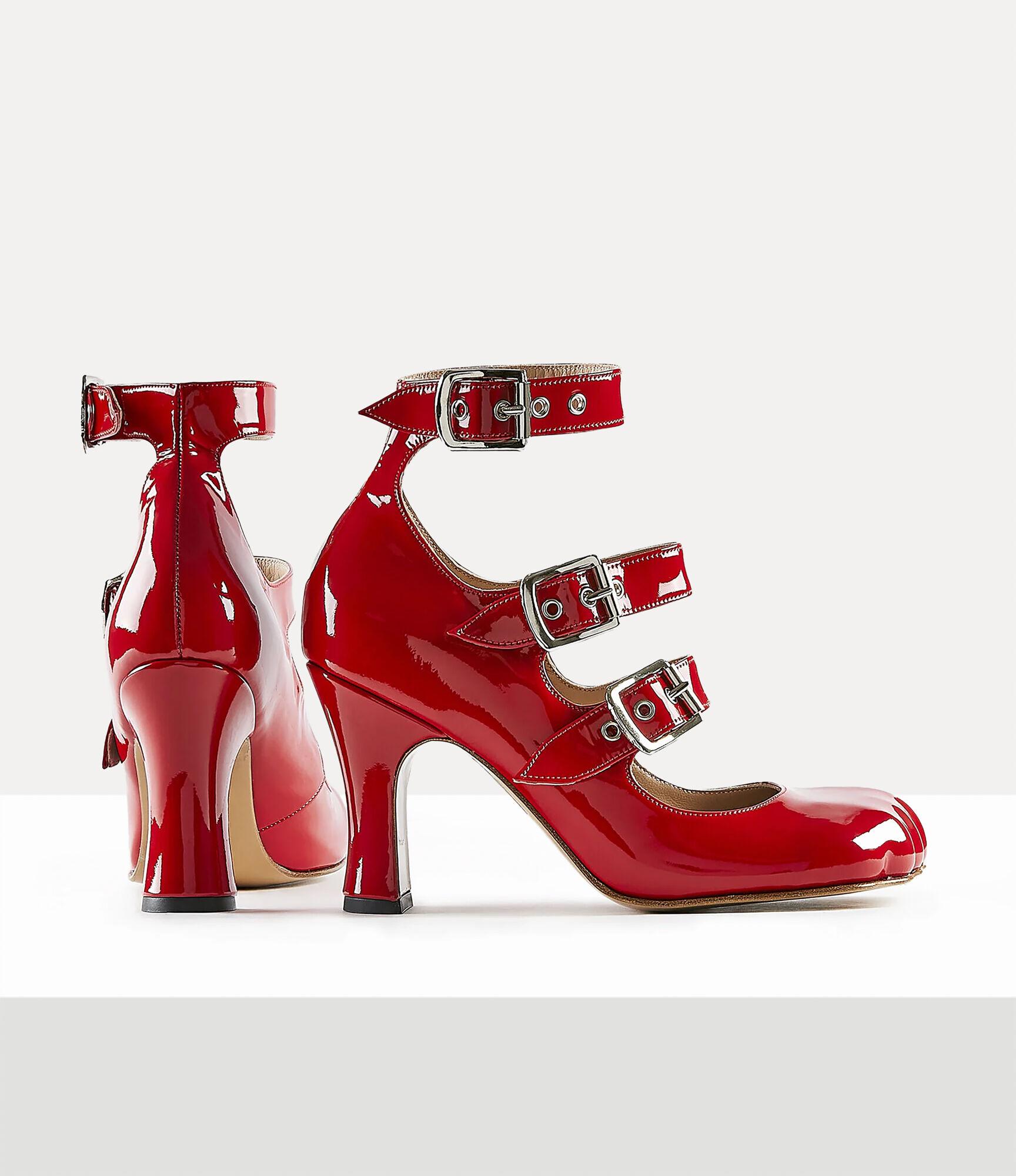 Animal Toe Three-Strap Shoe Product Image