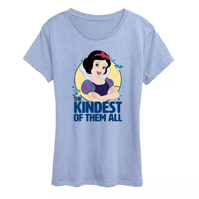 Disney Princess Snow White Women's The Kindest Of Them All Graphic Tee,  Product Image