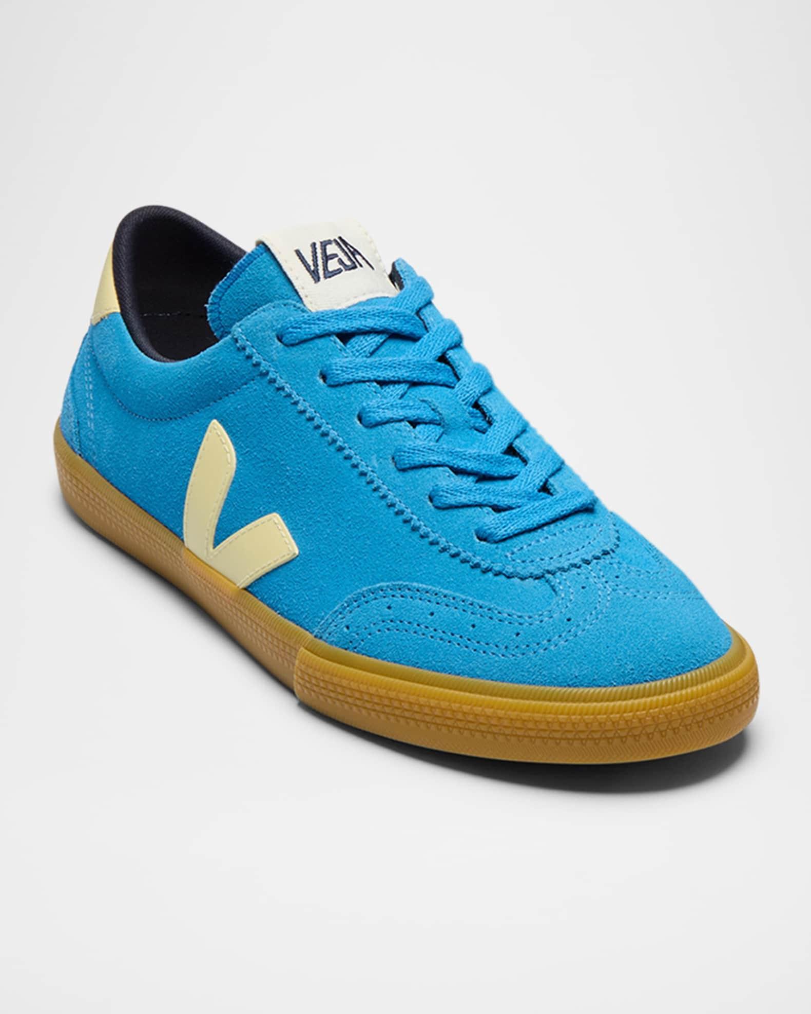 Volley Bicolor Suede Low-Top Sneakers Product Image