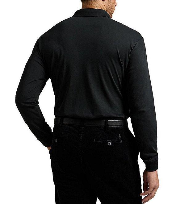 Polo Ralph Lauren Big & Tall Soft Cotton Long Sleeve Polo Shirt Product Image