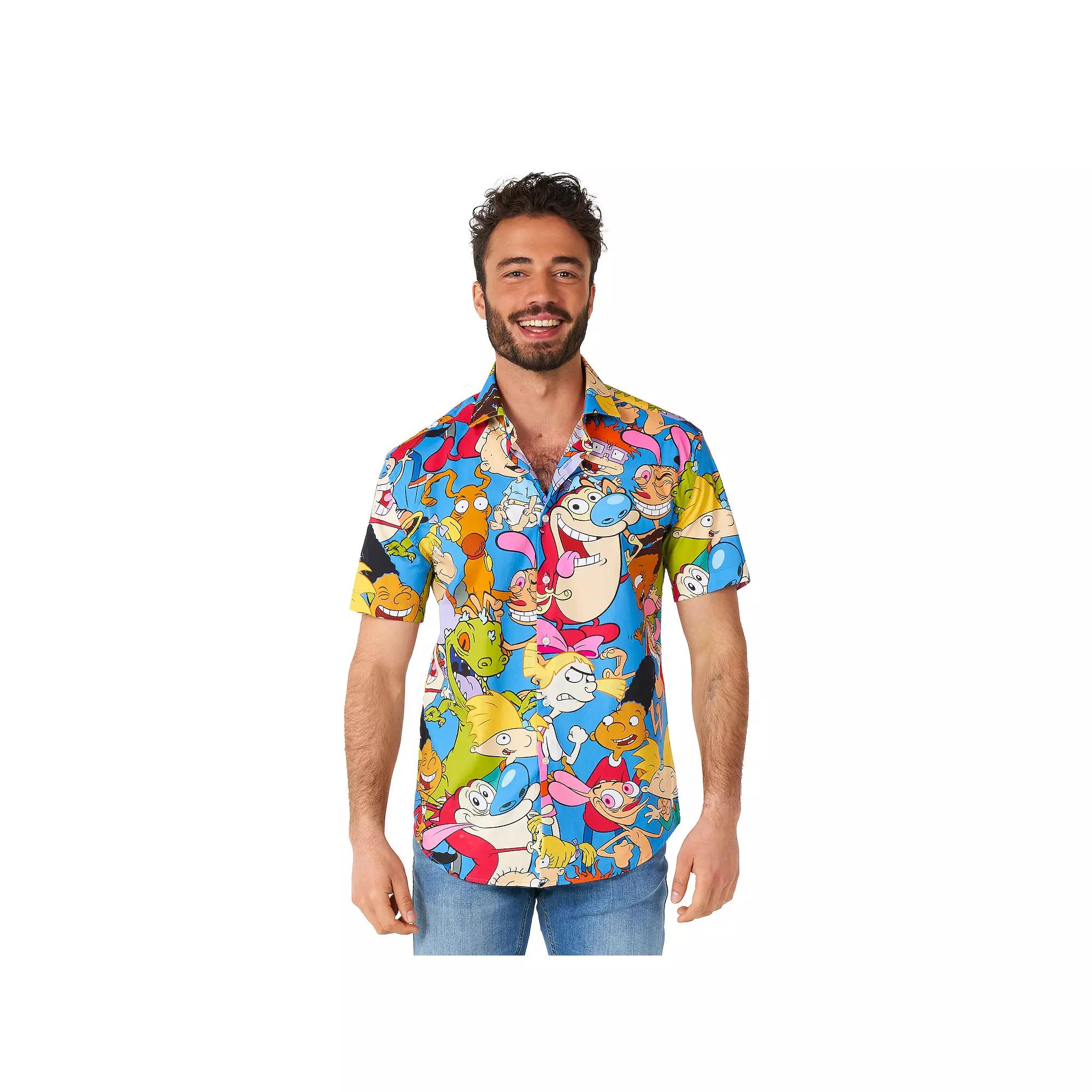 Men's OppoSuits Nickelodeon Cartoons Shirt,  Product Image