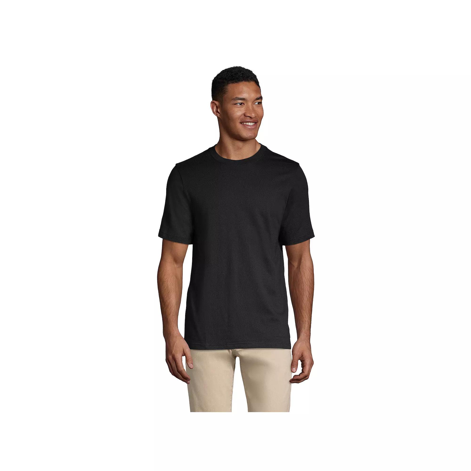 Big & Tall Lands' End Super-T Classic-Fit Tee, Men's,  Product Image