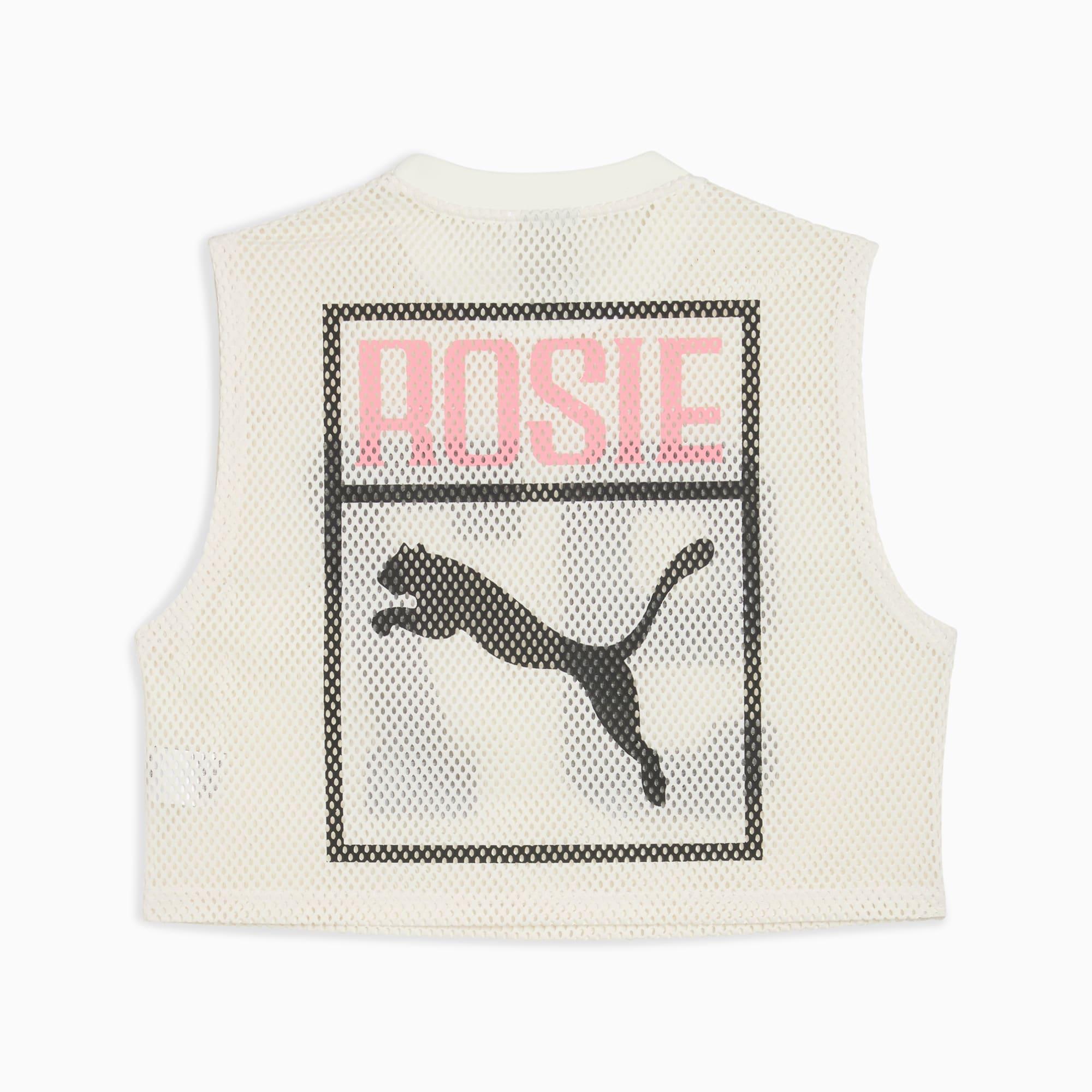PUMA x ROSÉ Relaxed Mesh Top Women Product Image