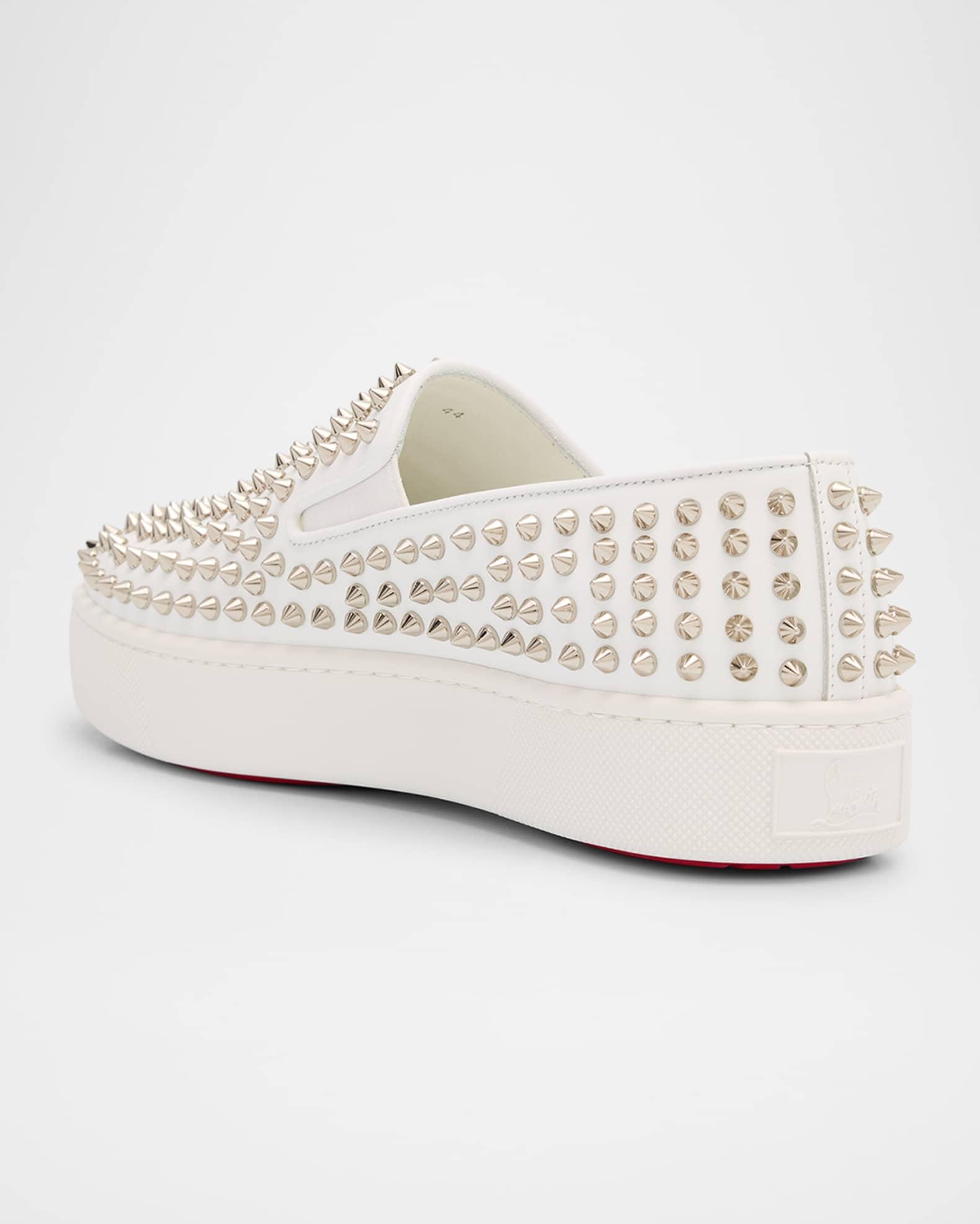 Men's Spikeboat Leather Slip-On Sneakers Product Image