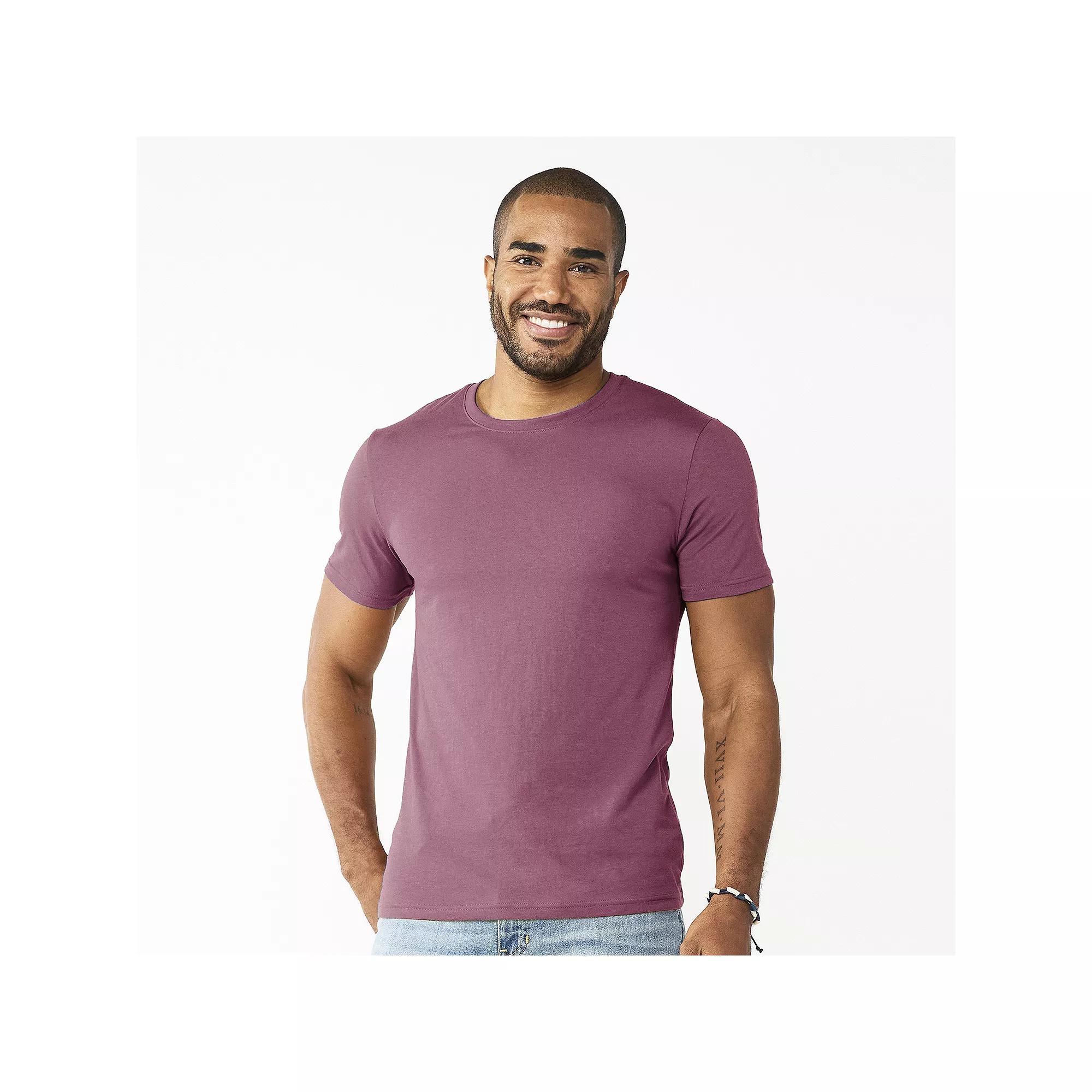 Men's Sonoma Goods For Life® Supersoft Essential Crewneck Tee,  Product Image