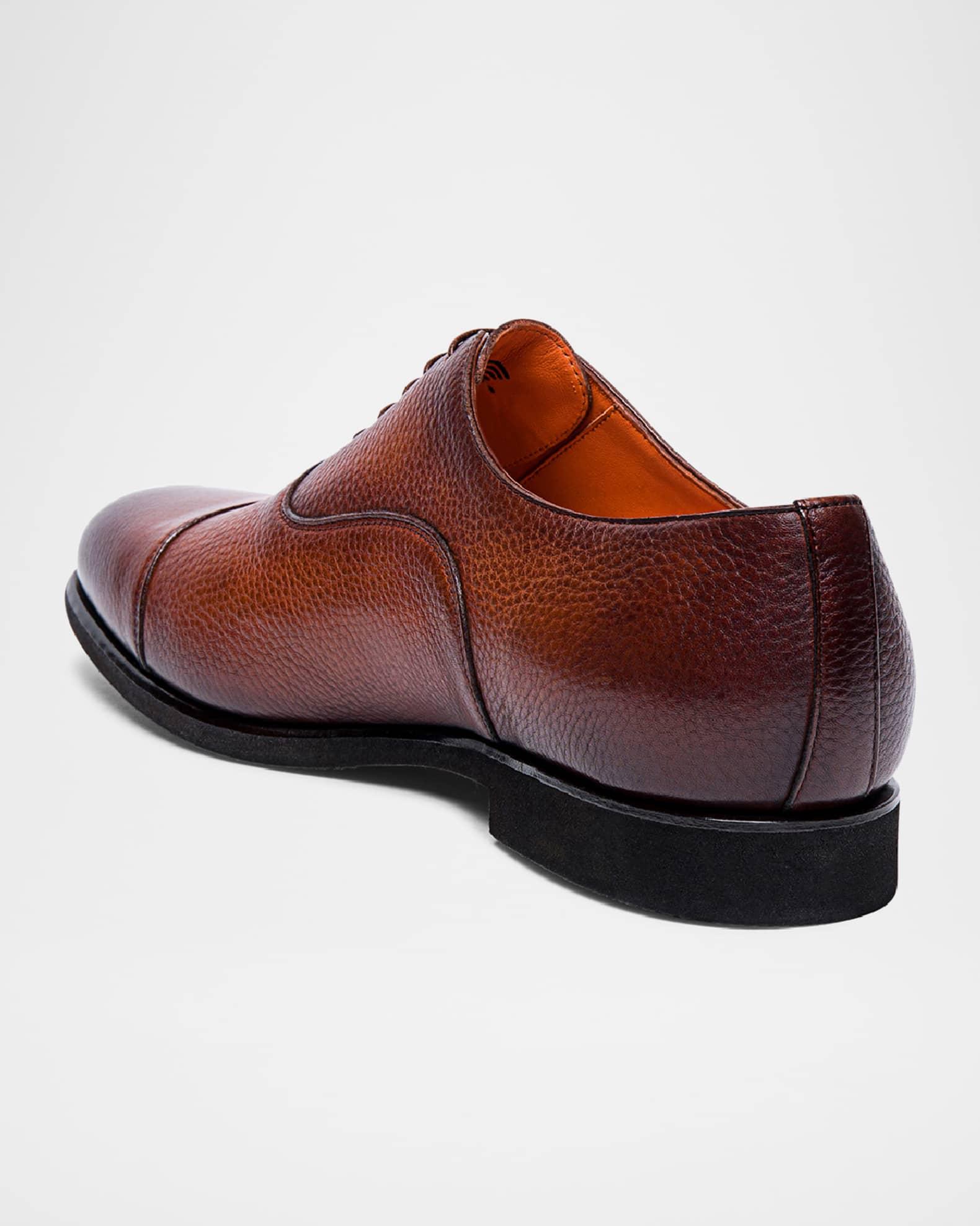 Men's Darian Grained Leather Oxfords Product Image