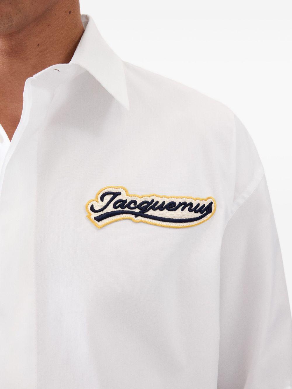 logo-patch shirt Product Image