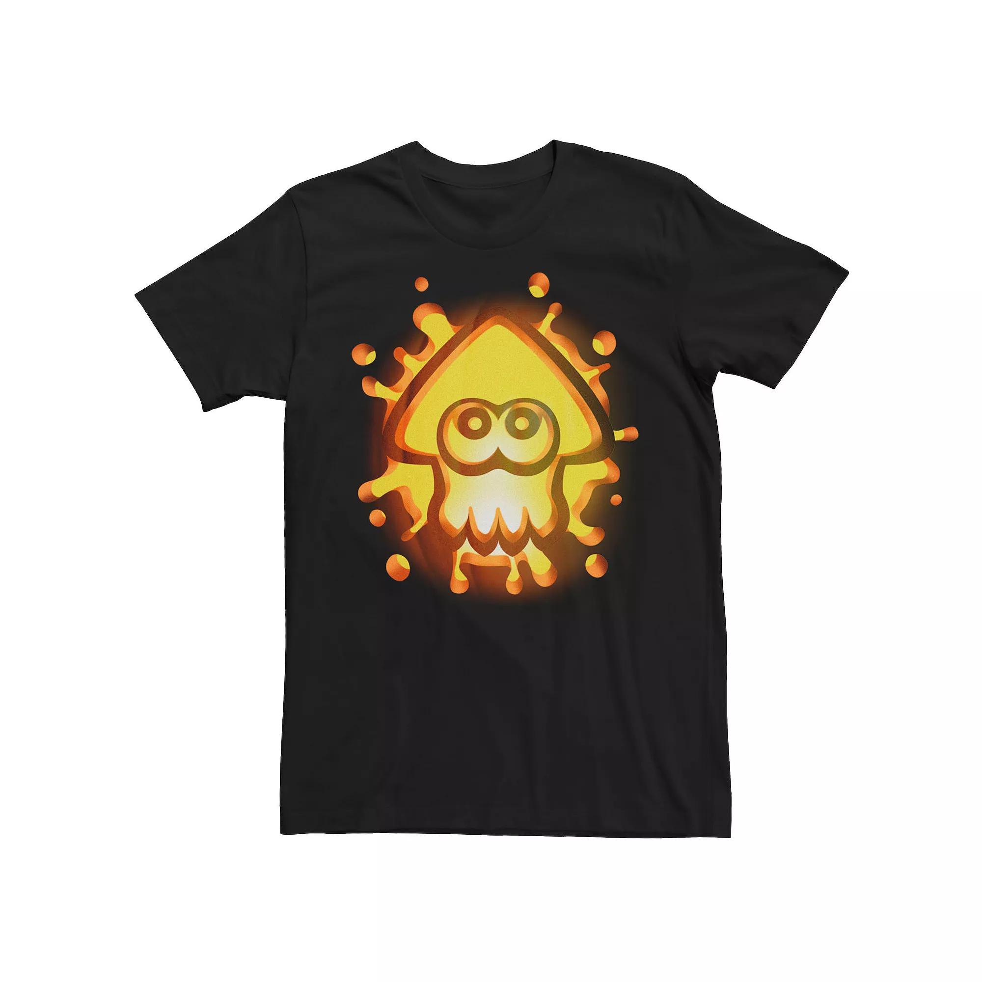 Men's Nintendo Splatoon Inkling Halloween Pumpkin Graphic Tee,  Product Image