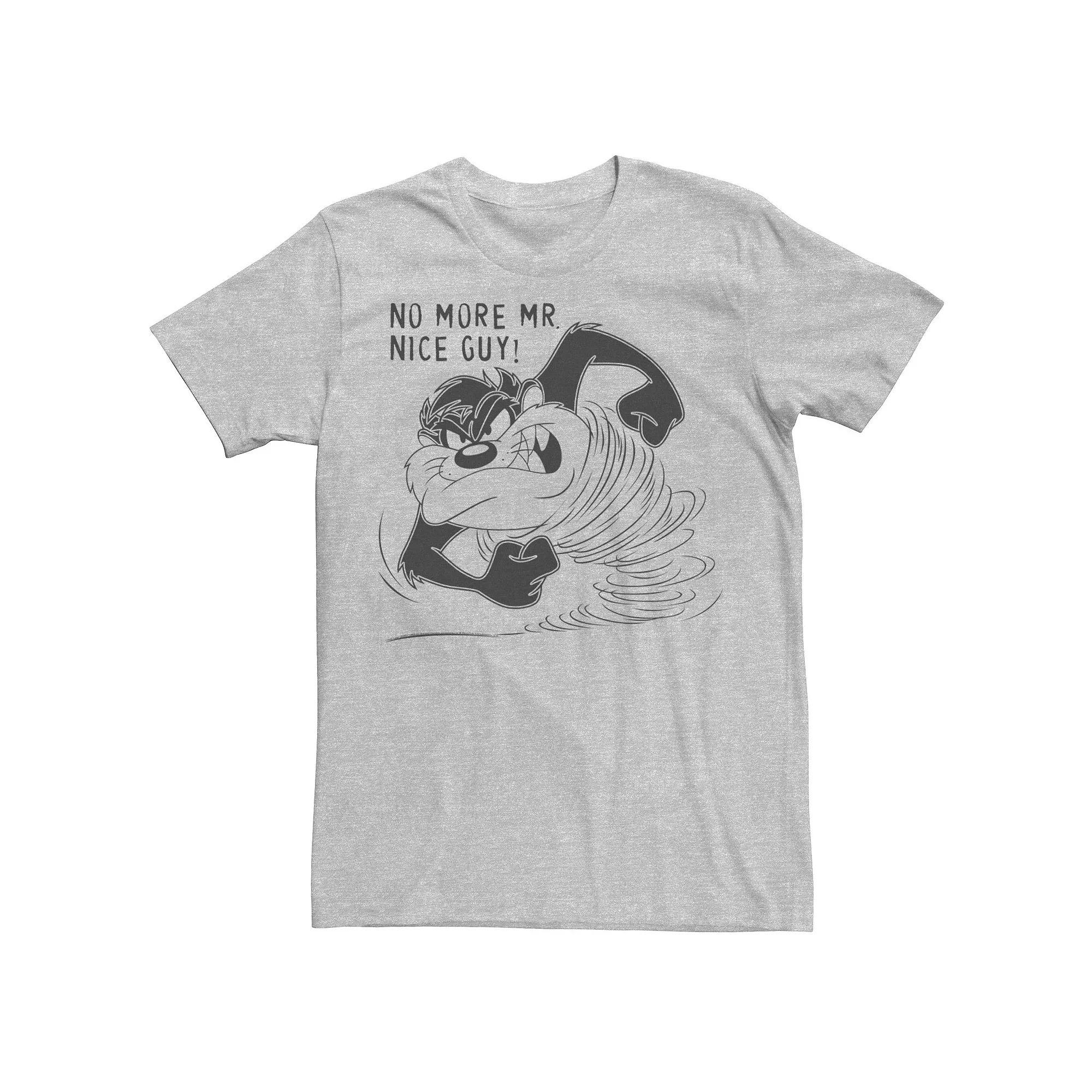 Men's Looney Tunes Tasmanian Devil No More Mr. Nice Guy Graphic Tee,  Product Image