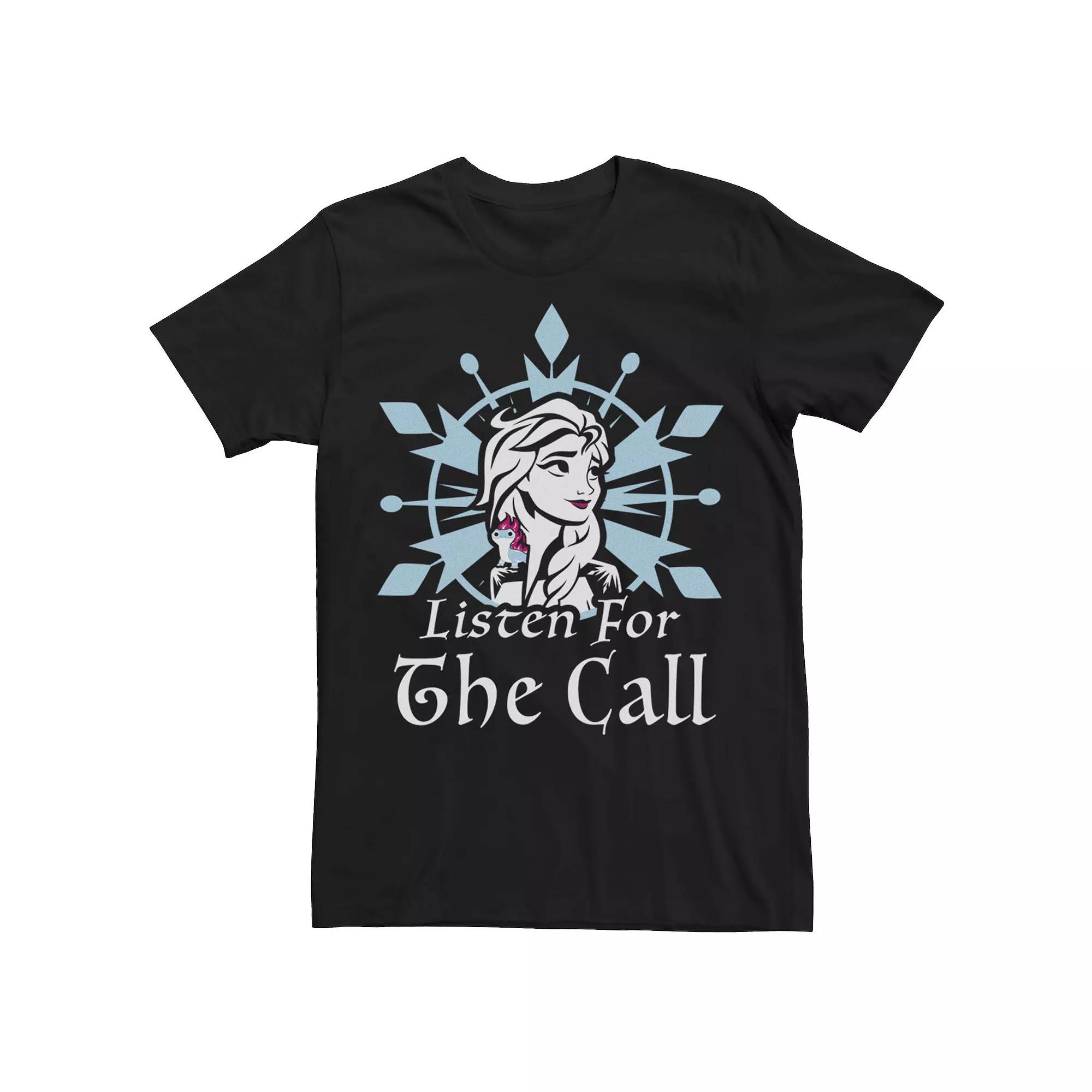 Disney's Frozen 2 Elsa & Bruni Men's Listen For The Call Tee,  Product Image