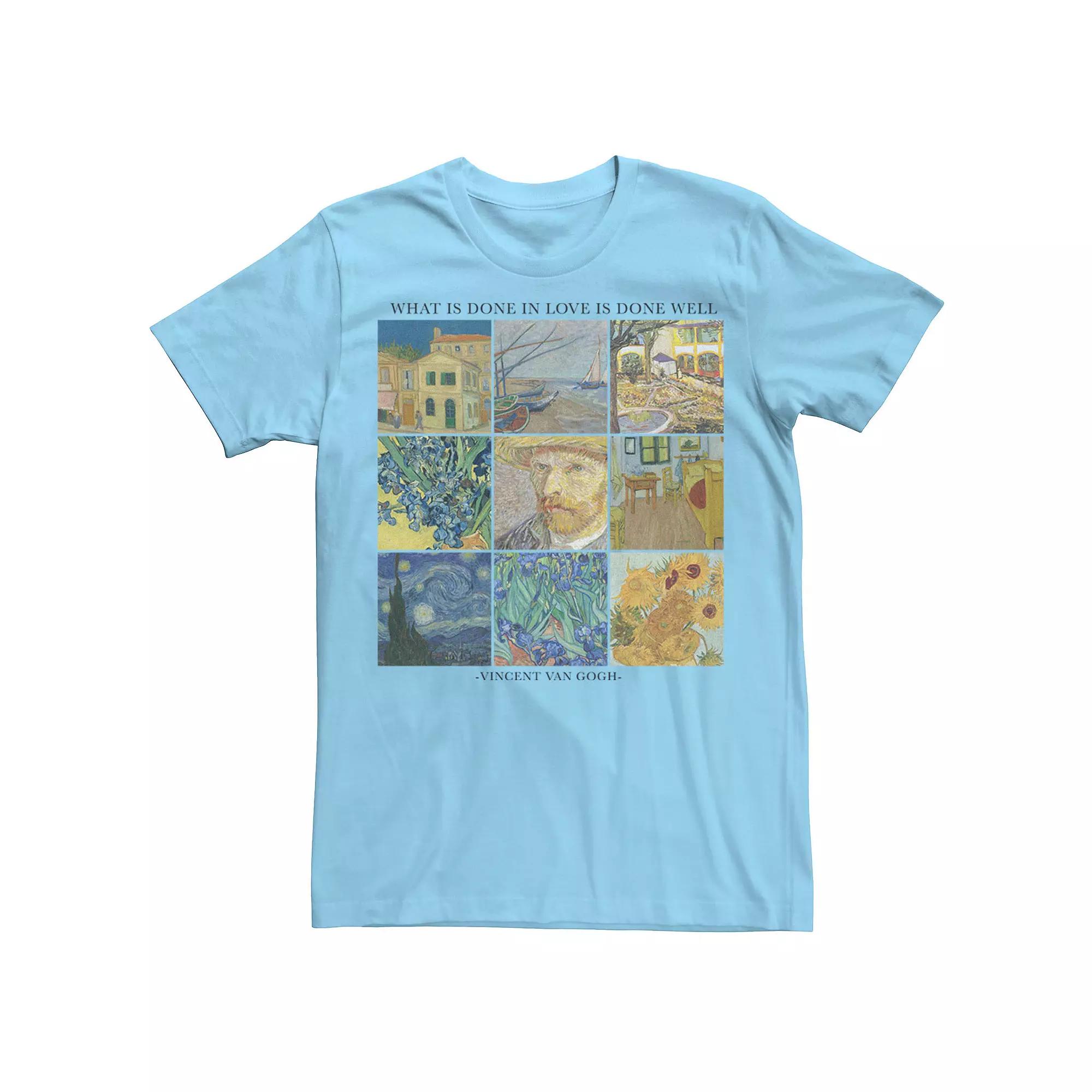 Men's Done In Love Is Done Well Tee, Size: Large, Light Blue Product Image