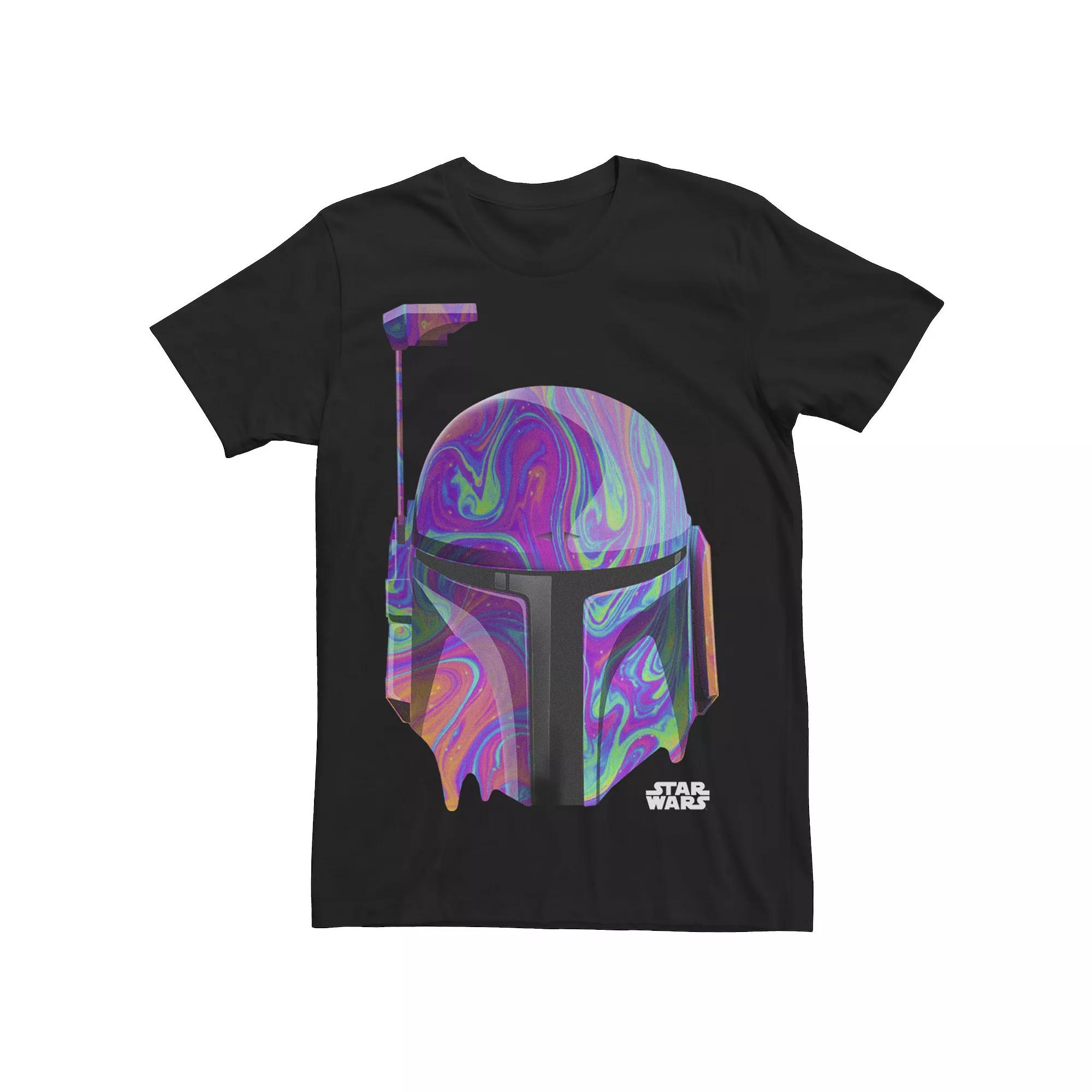 Men's Star Wars Stormtrooper Tie-Dye Helmet Tee,  Product Image