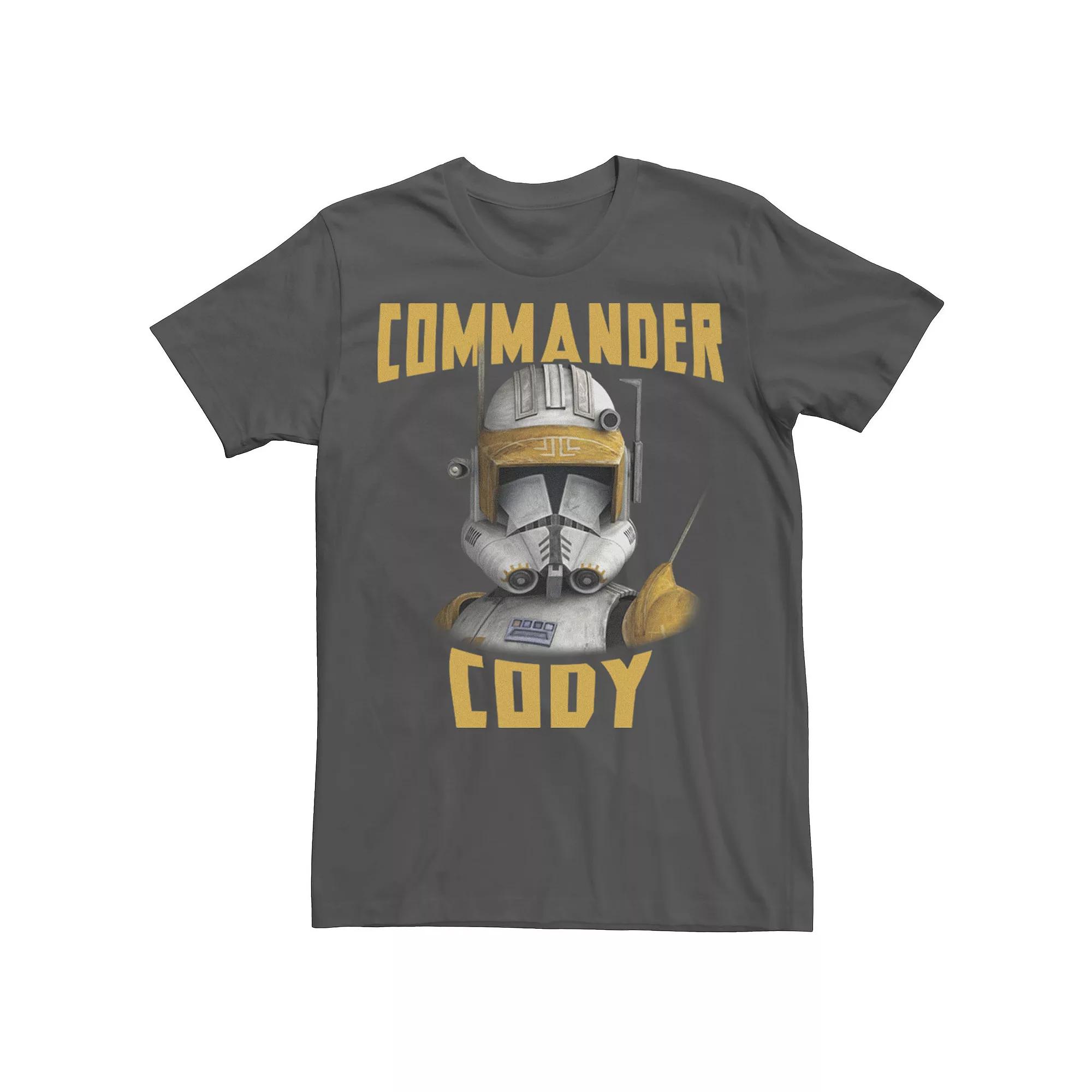 Men's Star Wars: Clone Wars Commander Cody Big Face Tee,  Product Image