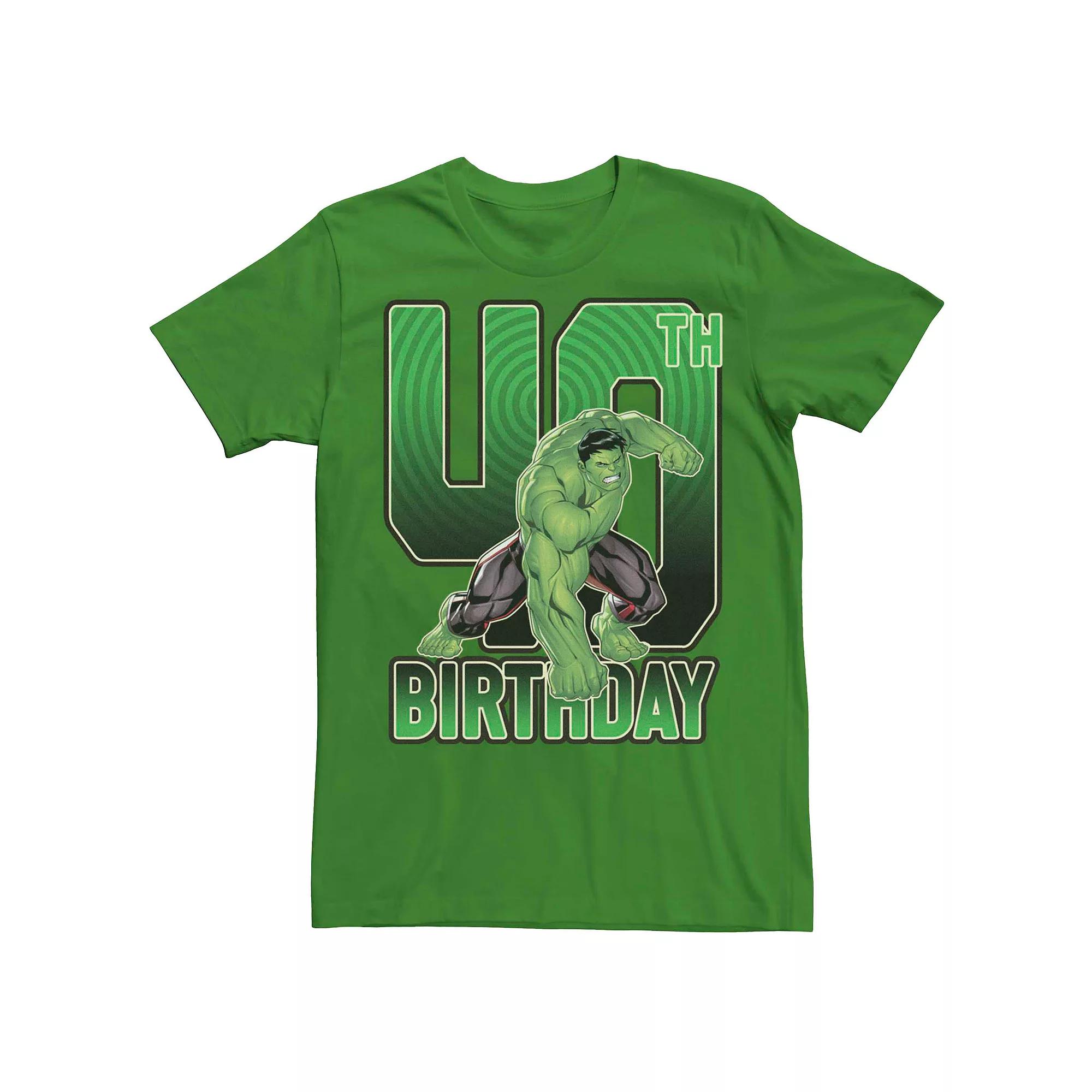 Men's Marvel's Hulk 40th Birthday Tee,  Product Image