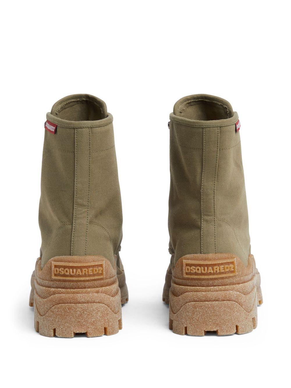 canvas ankle boots Product Image