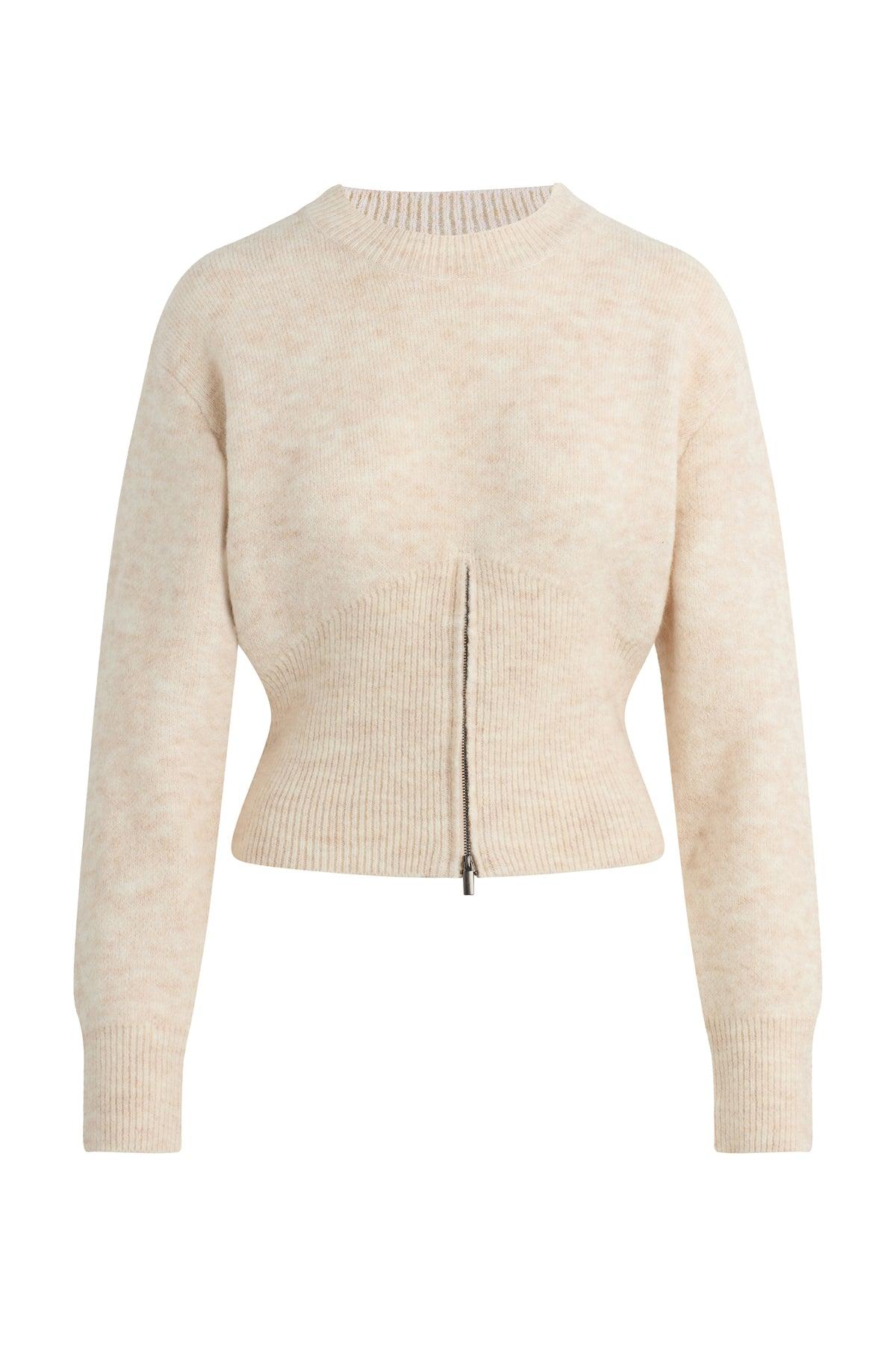 Lizbeth Front Zip Sweater Female Product Image