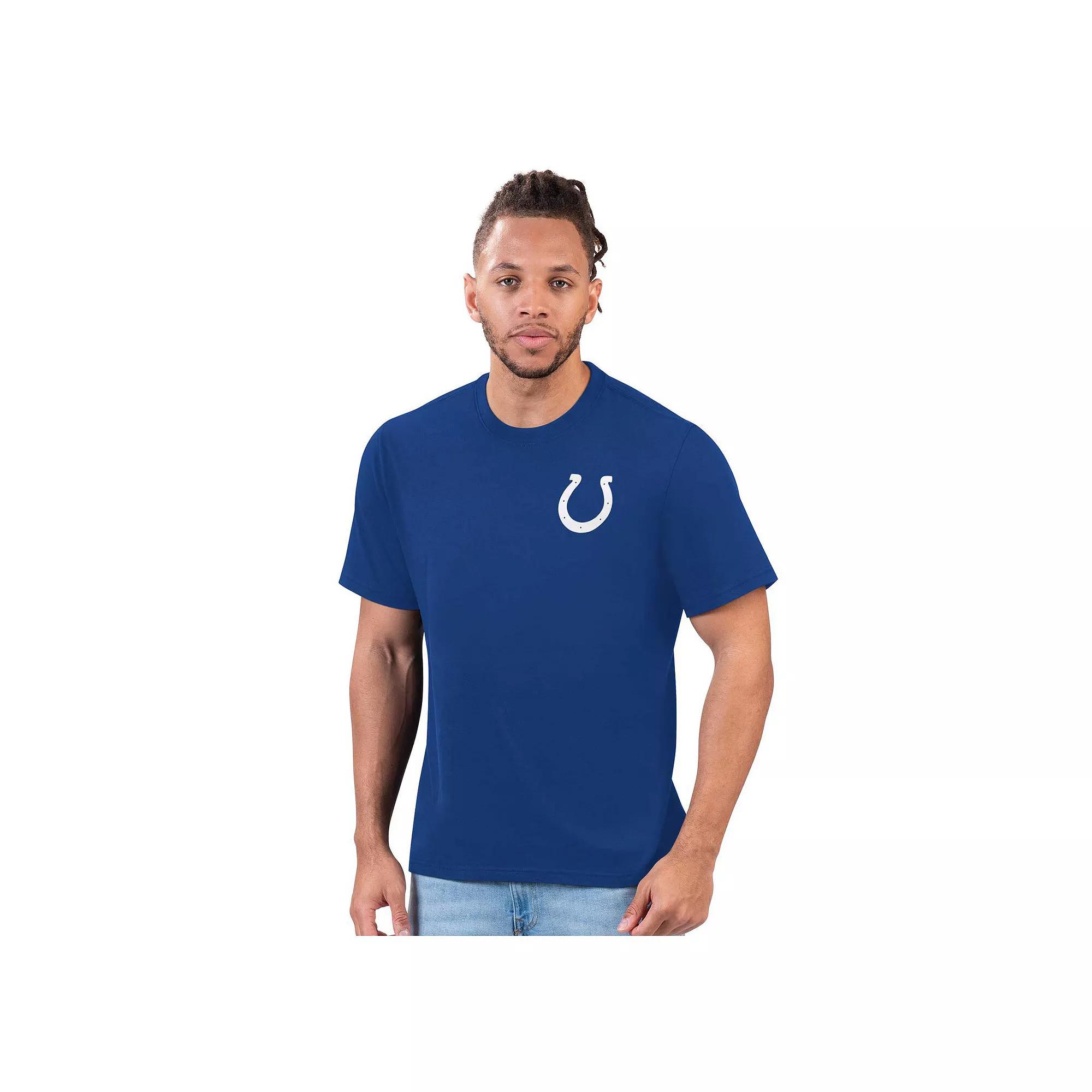Men's Margaritaville  Royal Indianapolis Colts Sunday Vibes T-Shirt, Size: Large, Blue Product Image