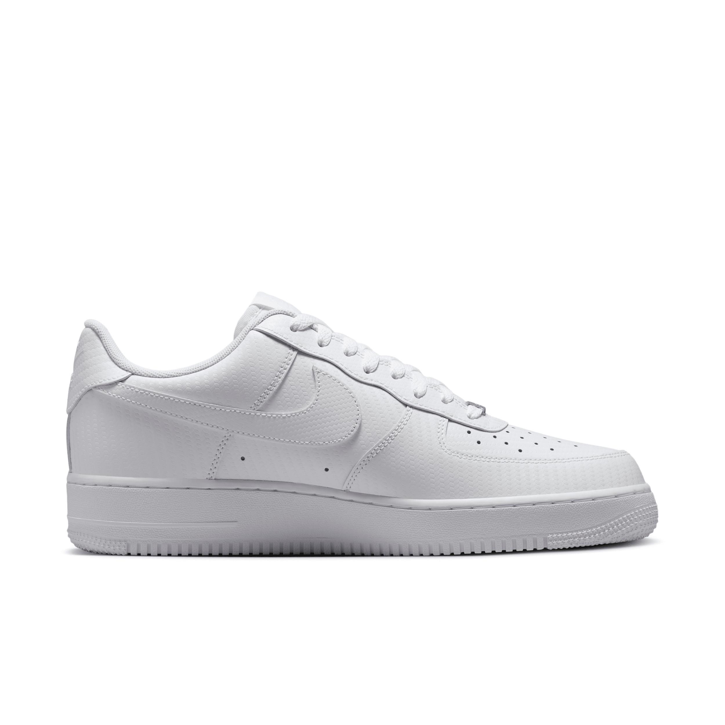 Nike Mens Nike Air Force 1 07 TWT - Mens Shoes White/White Product Image