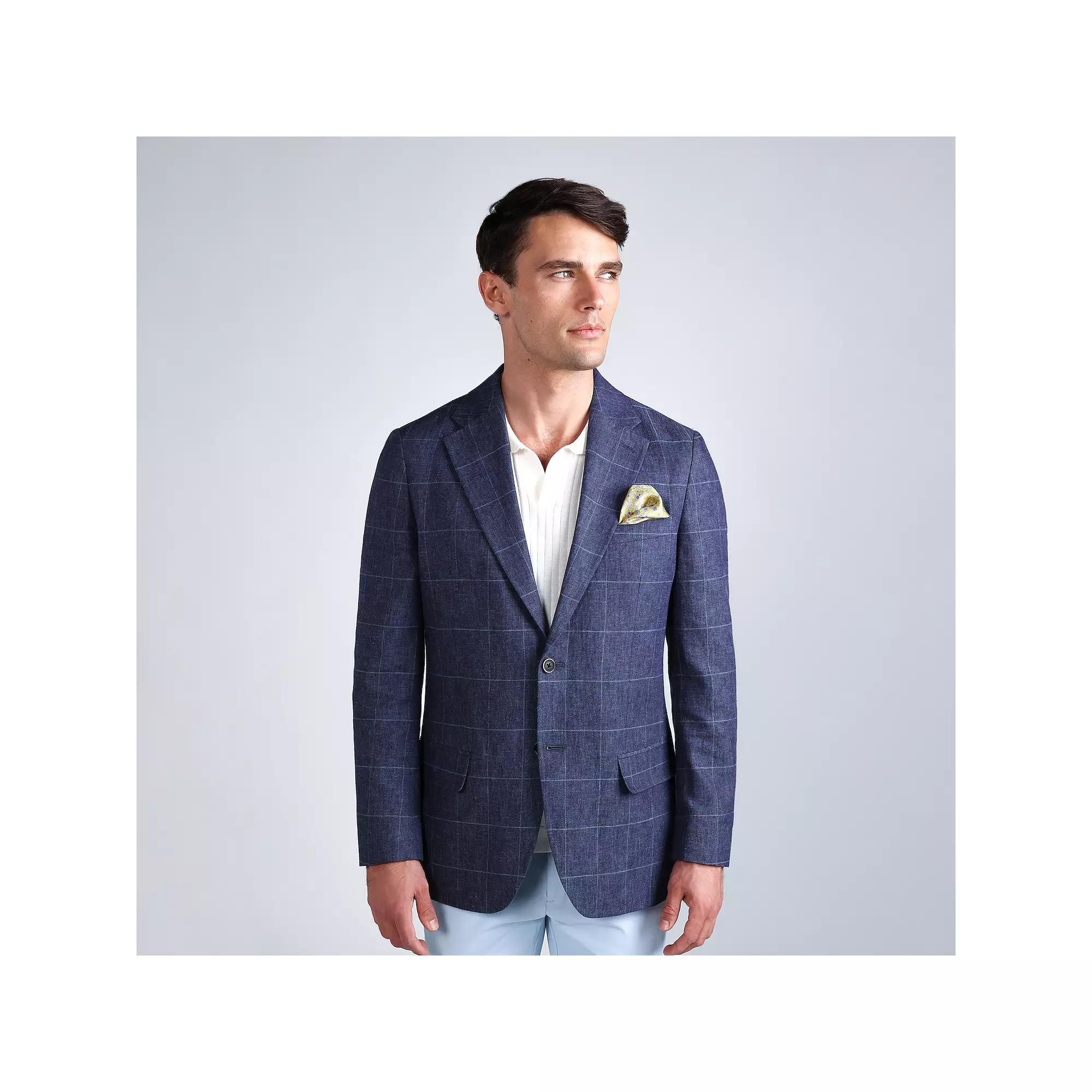 Men's J.M. Haggar Premium Tailored Fit Windowpane Sport Coat,  Product Image