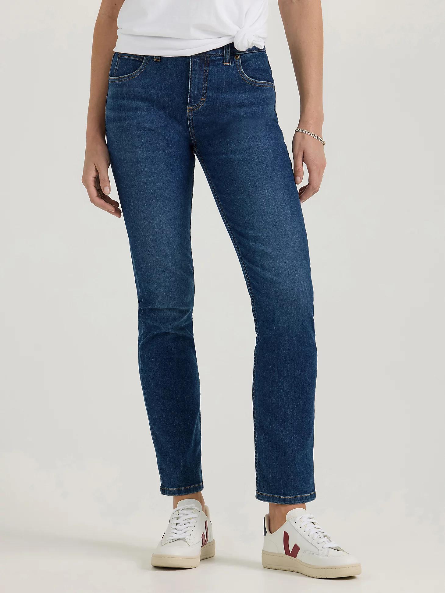 Women's Ultra Lux Comfort Flex Motion Slim Straight Jean with Ever Fit® | Women's Jeans | Lee® Product Image