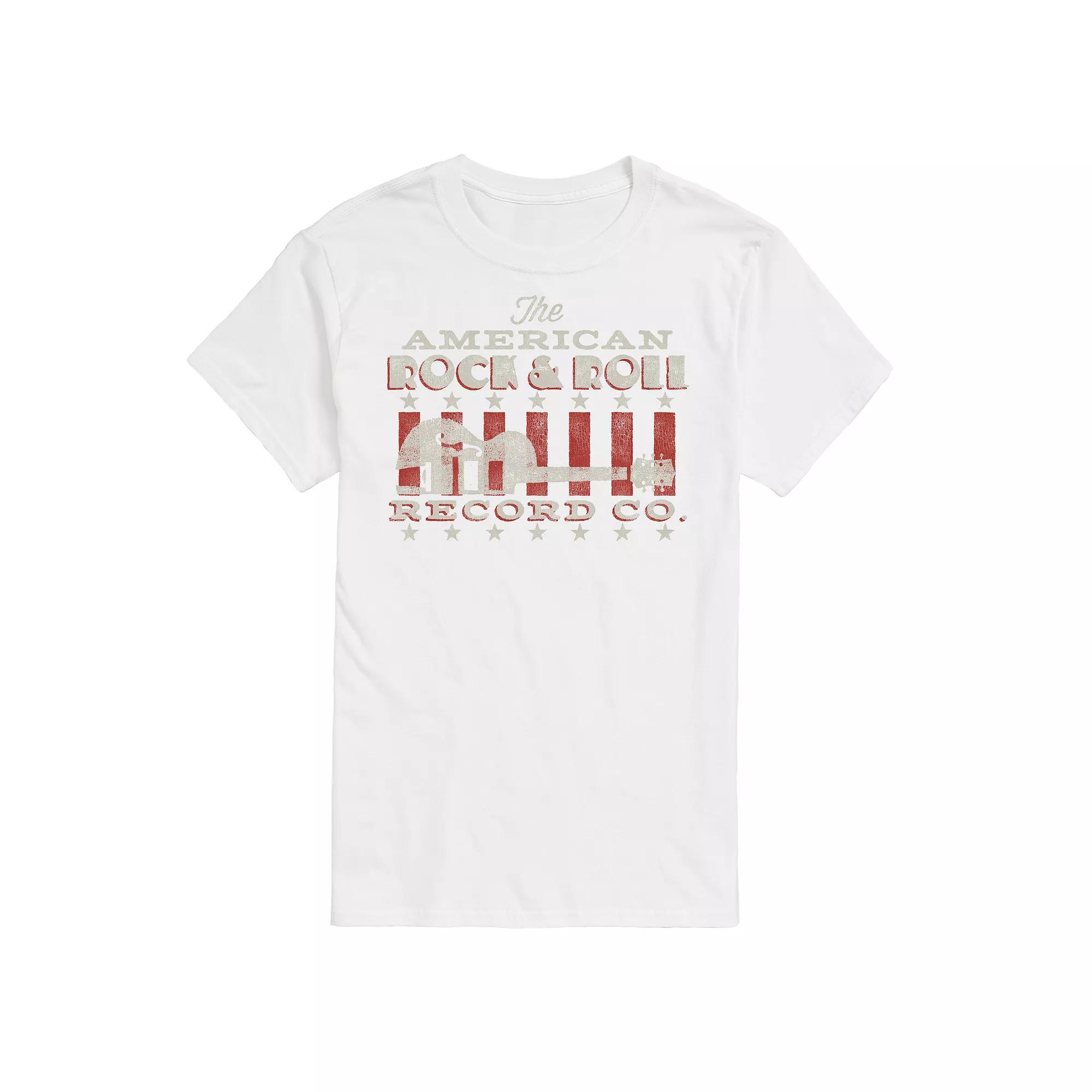 Big & Tall American Rock Tee, Men's,  Product Image