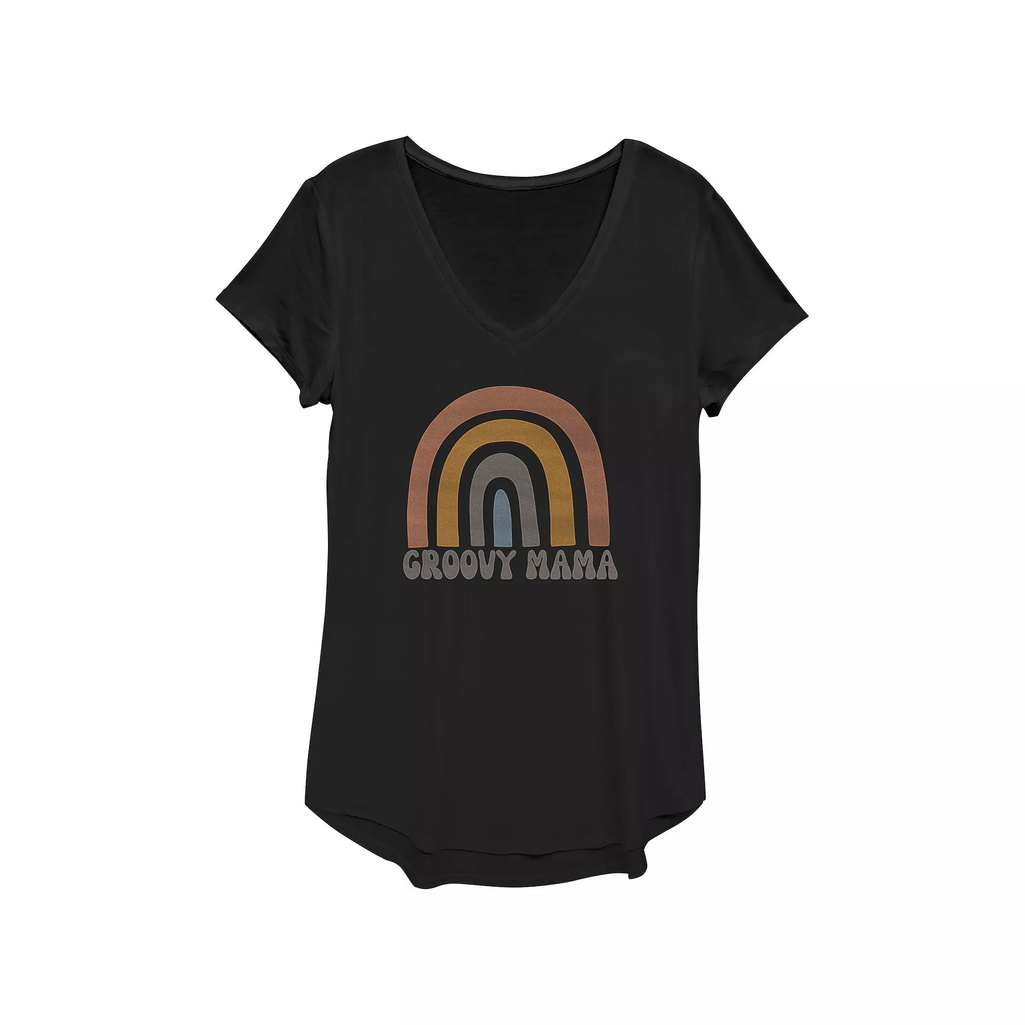 Women's Thankful Grateful Blessed Graphic Tee,  Product Image