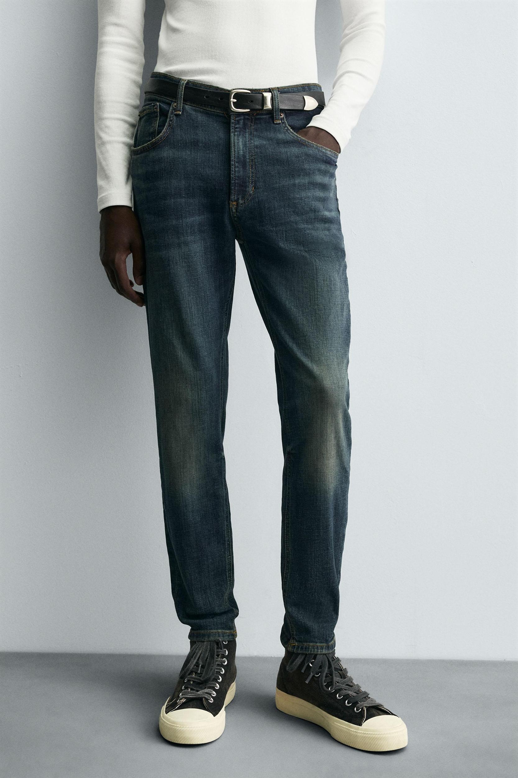 SKINNY CROPPED FIT JEANS Product Image