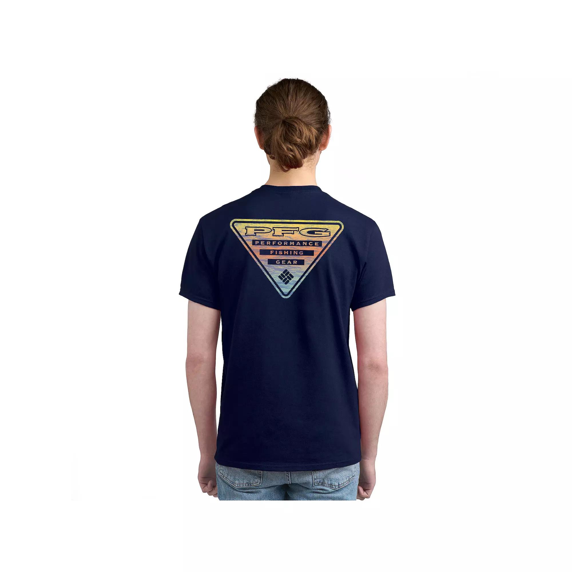 Men's Columbia PFG Performance Fishing Gear Short Sleeve Graphic Tee,  Product Image