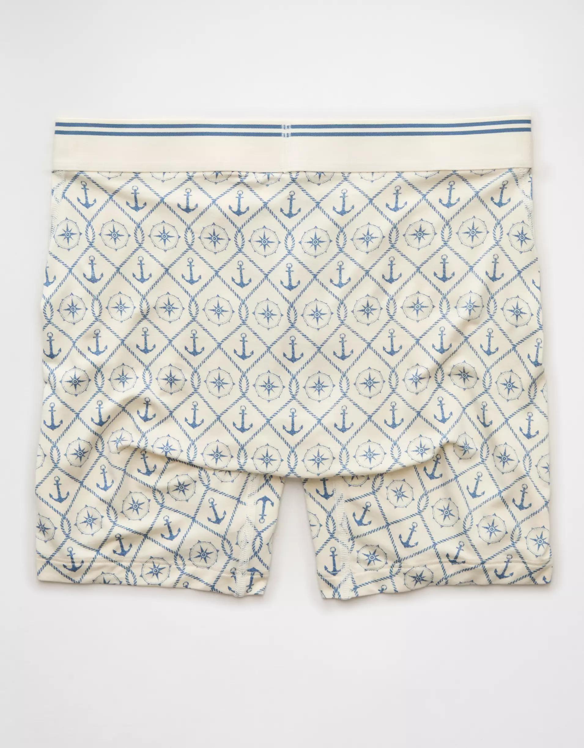 AEO Men's Snoopy Skier 6" Ultra Soft Boxer Brief Product Image