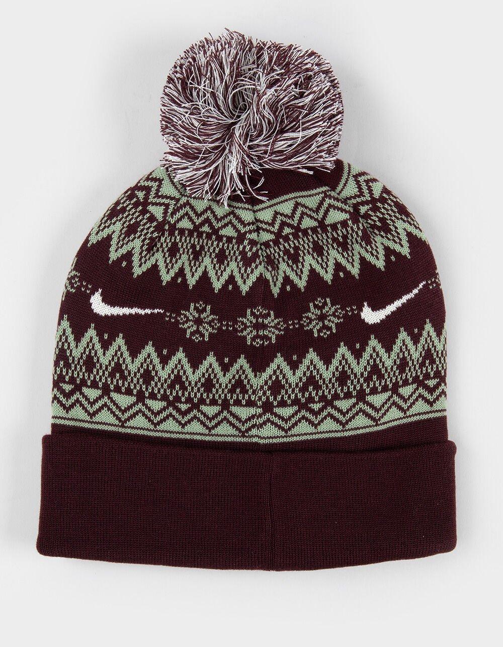 NIKE Peak Beanie - BURGUNDY Product Image