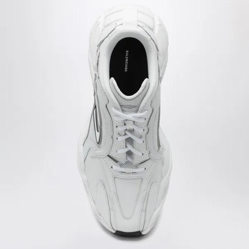 BALENCIAGA Men White Cowskin And Polyester Monday Shoe Sneakers Product Image