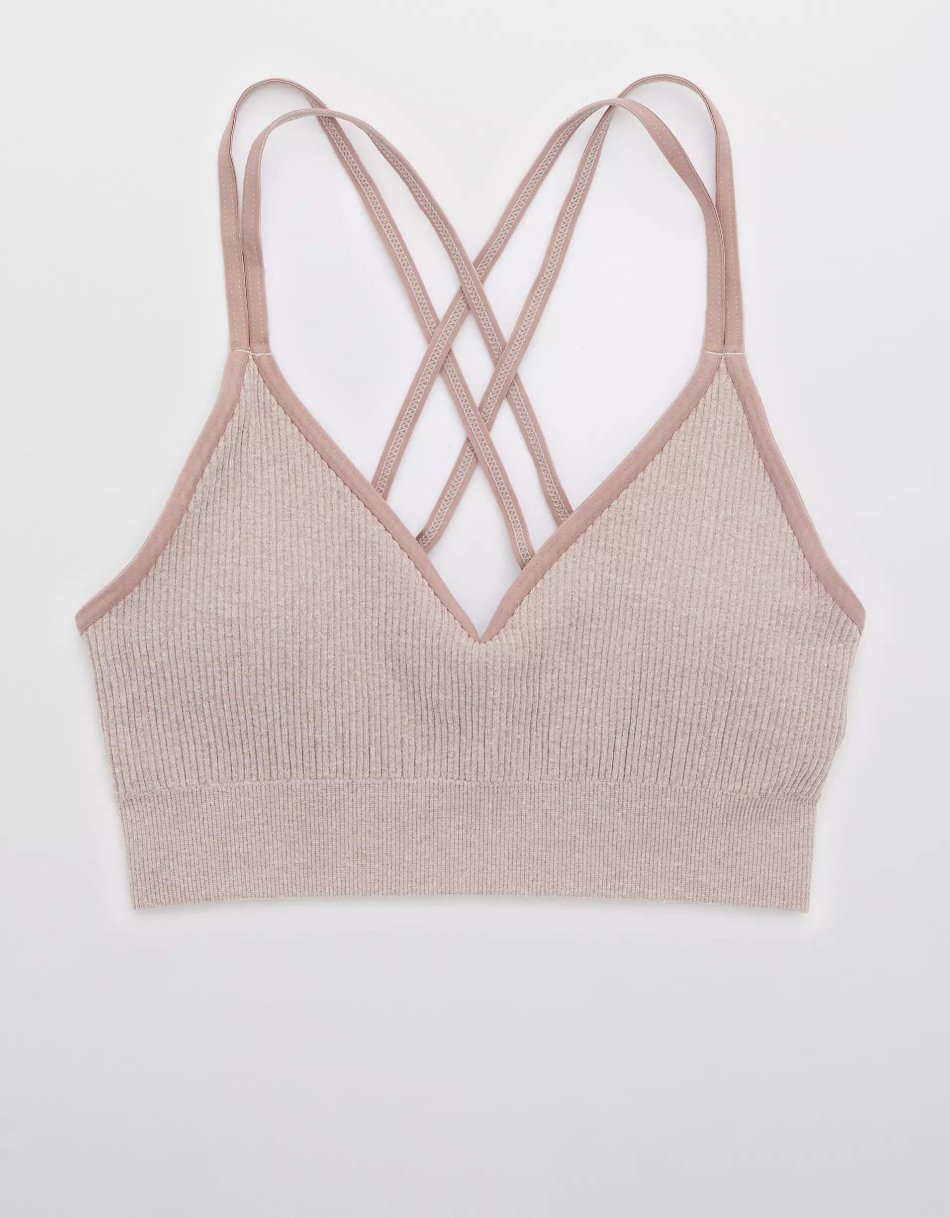 Aerie Seamless Strappy Padded Bralette Product Image