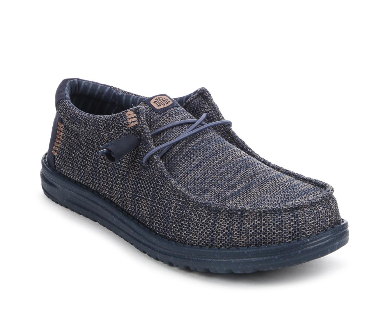 Men's HEYDUDE Wally Stretch Sox Casual Shoes Product Image