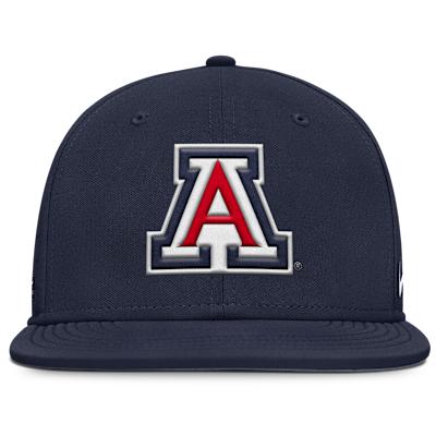 Arizona Wildcats Dugout True Mens Nike Mens Dri-FIT College Fitted Hat | NC1401VUAN-J26 Product Image