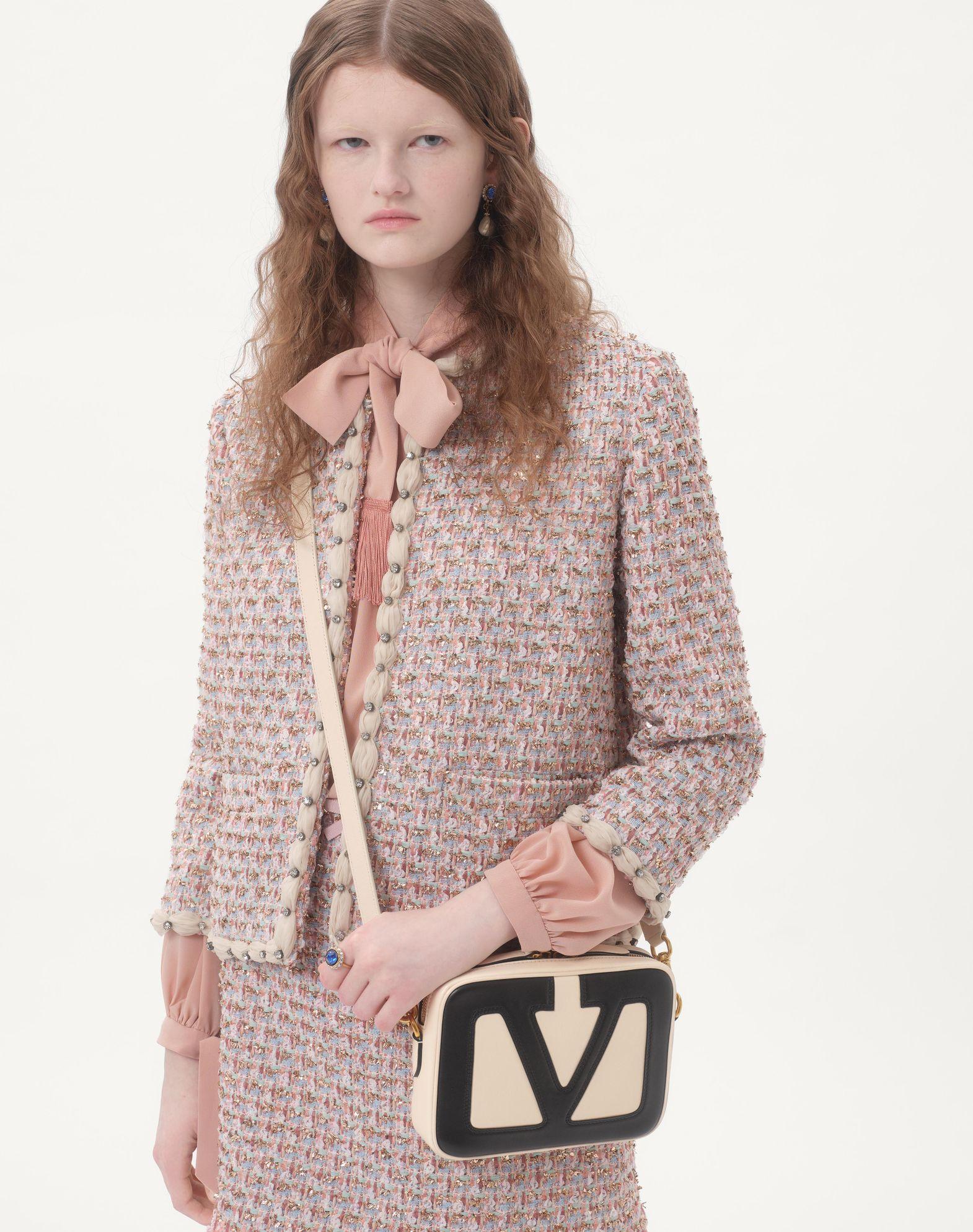 Valentino Garavani Le Chat De La Maison Nylon Bag Charm With Key Ring Product Image