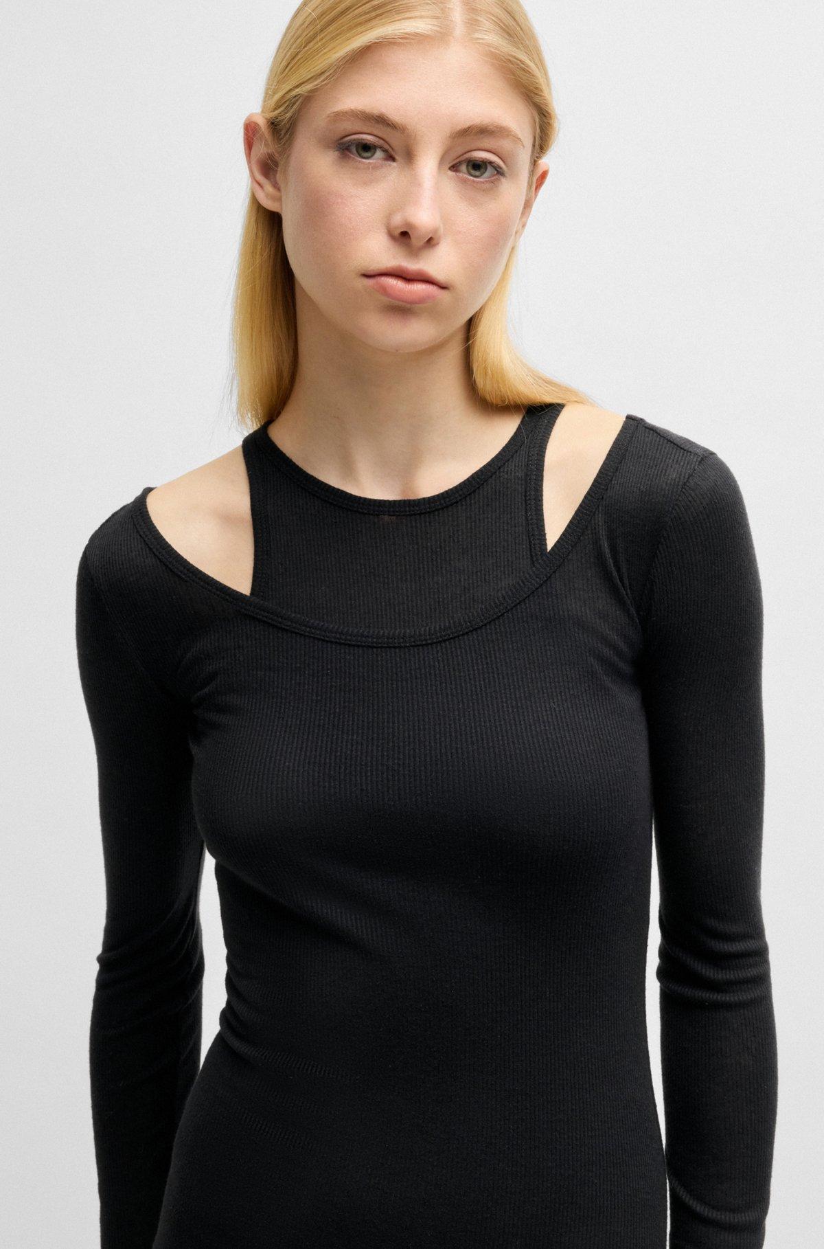 Two-in-one dress with layered effect Product Image