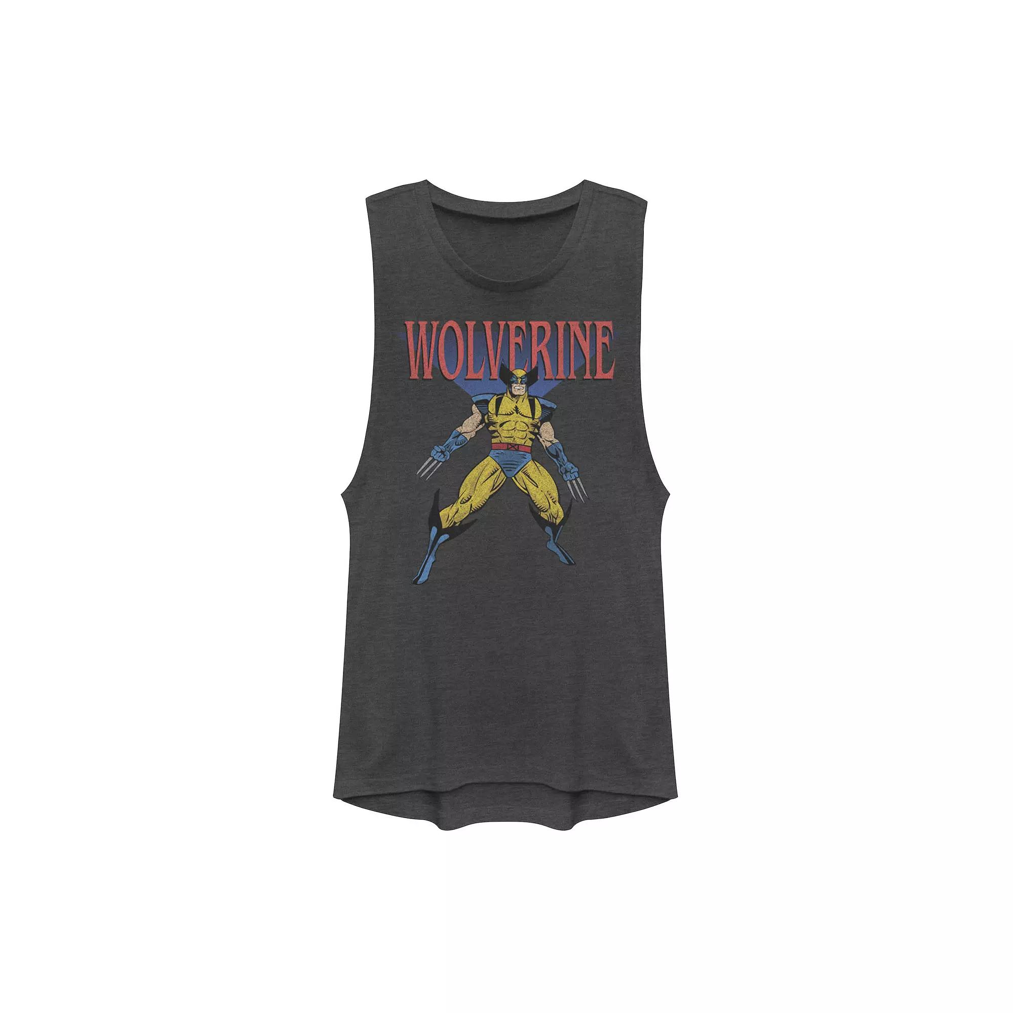 Juniors' Zodiac Aquarius Sign Logo Muscle Tank Top, Girl's,  Product Image