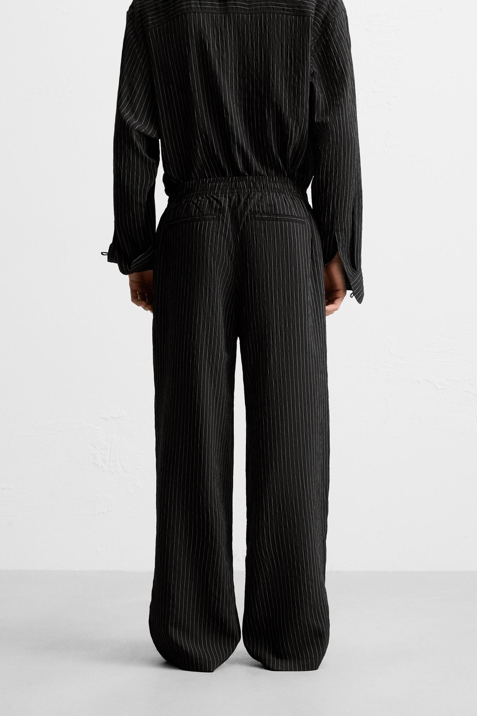 FLOWY STRIPED PANTS Product Image