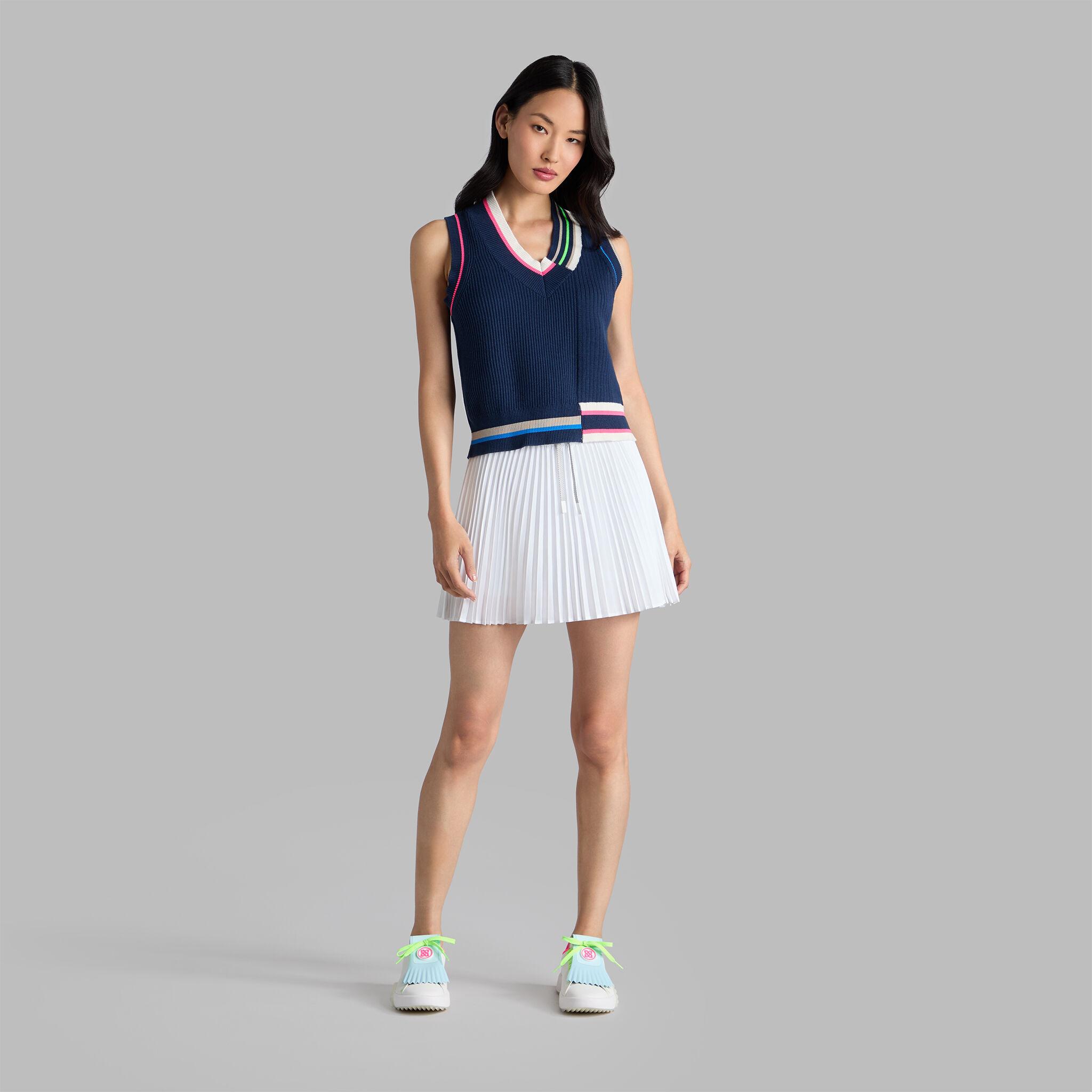 MICRO-PLEAT OPS HIGH WAISTED SKORT Product Image