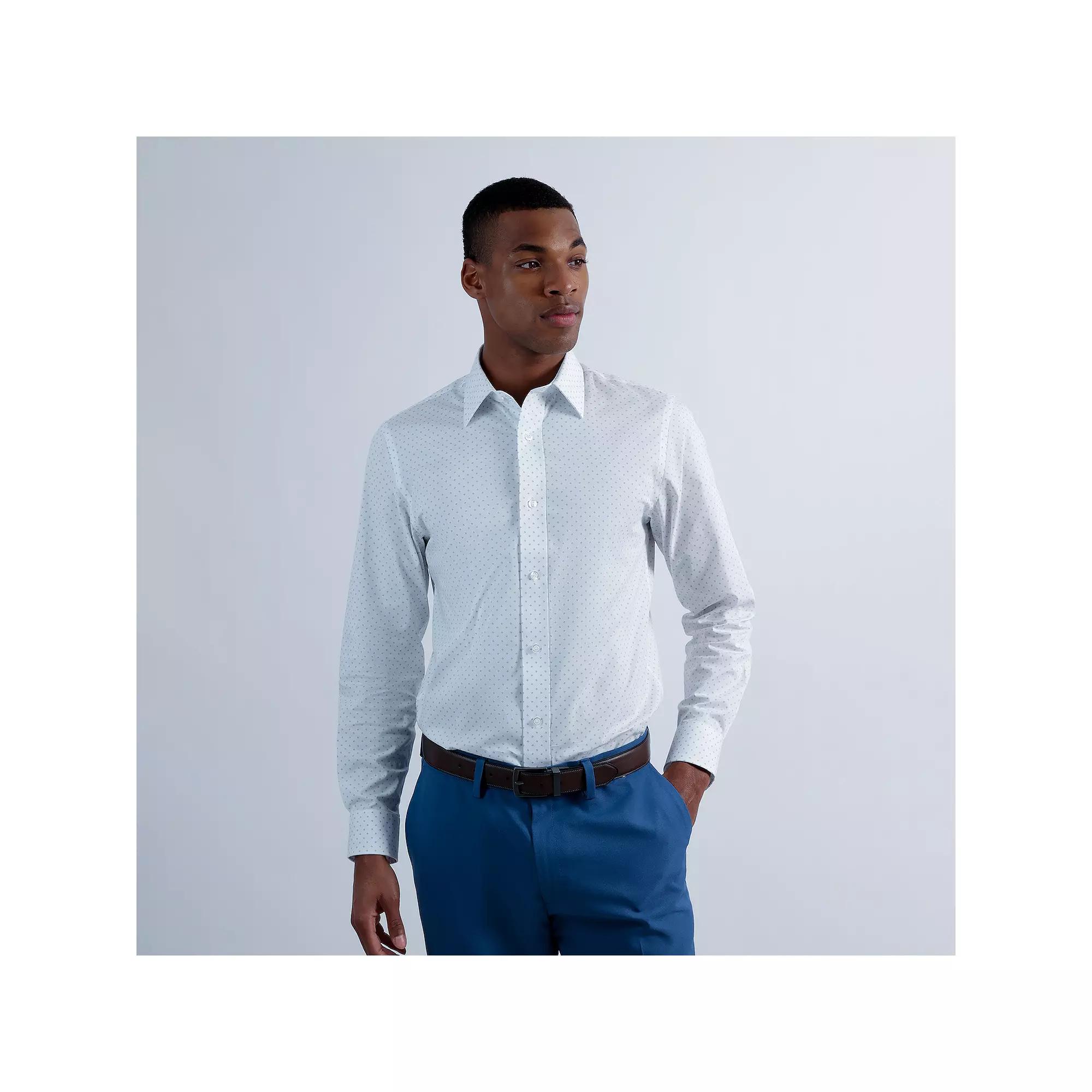 Mens Haggar Premium Comfort Slim Fit Dress Shirt Product Image