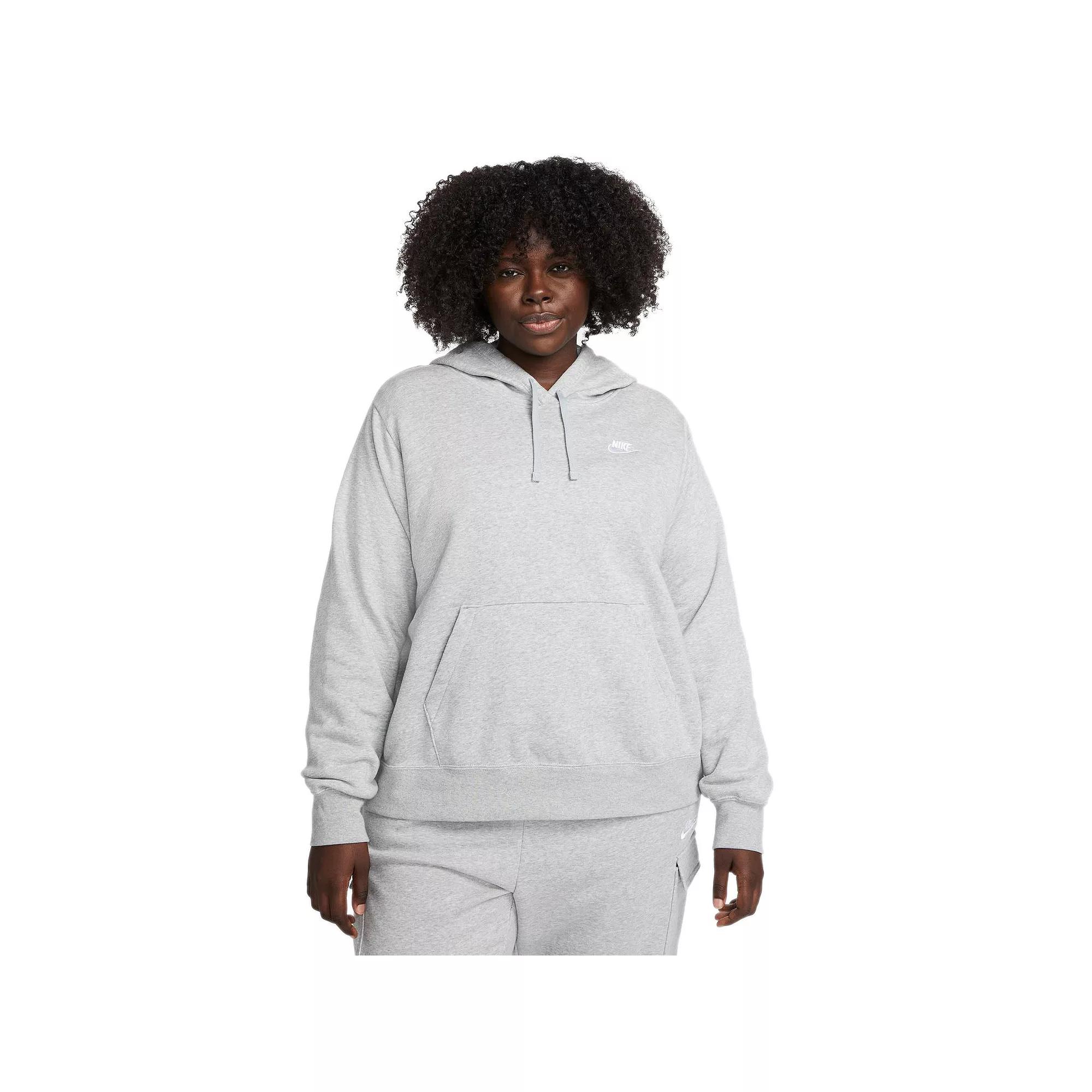 Women's Nike Sportswear Club Fleece Pullover Hoodie (Plus Size) Product Image