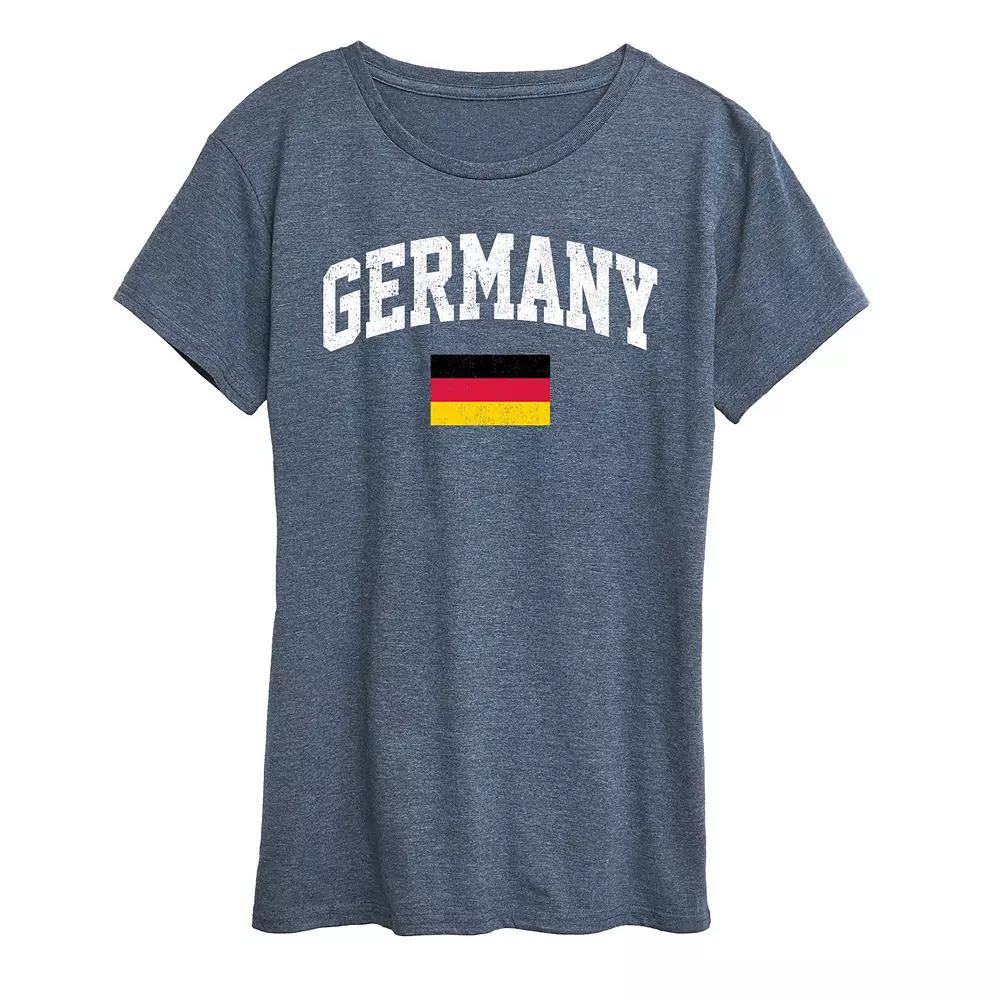 Women's Germany Flag Graphic Tee,  Product Image